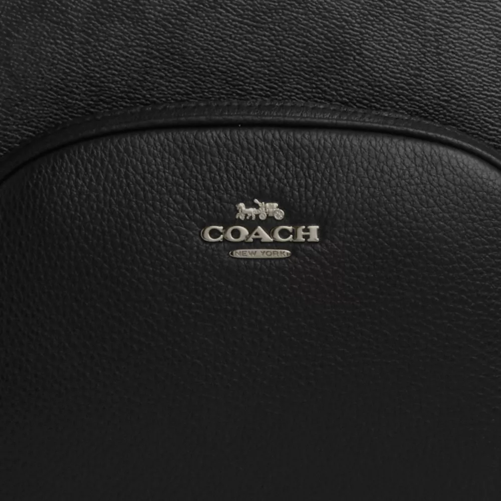 Рюкзак COACH Court Backpack In Signature Canvas