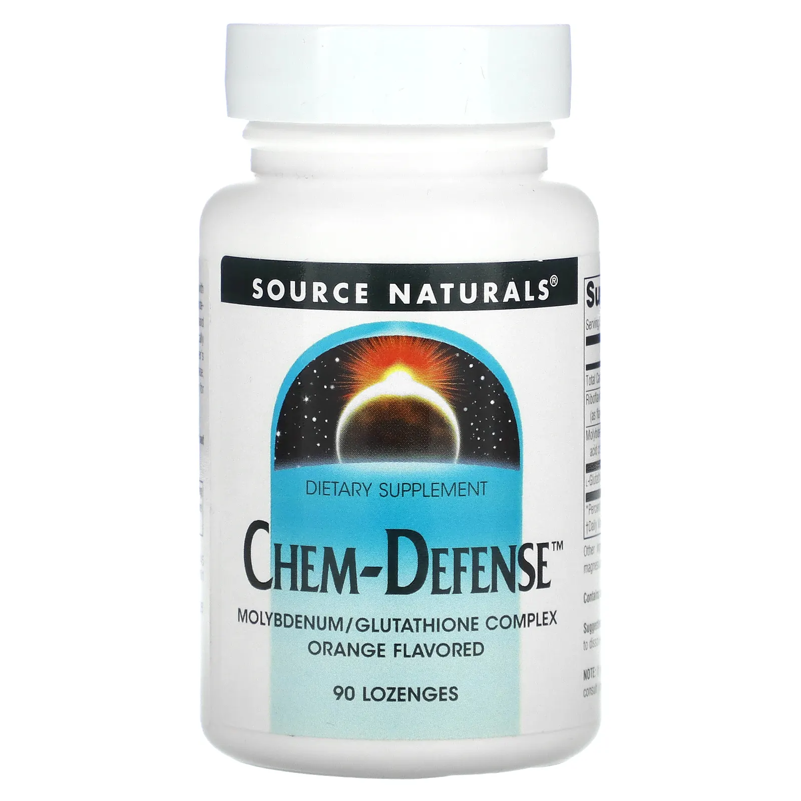 Source Naturals, Chem-Defense, апельсин`` 90 пастилок