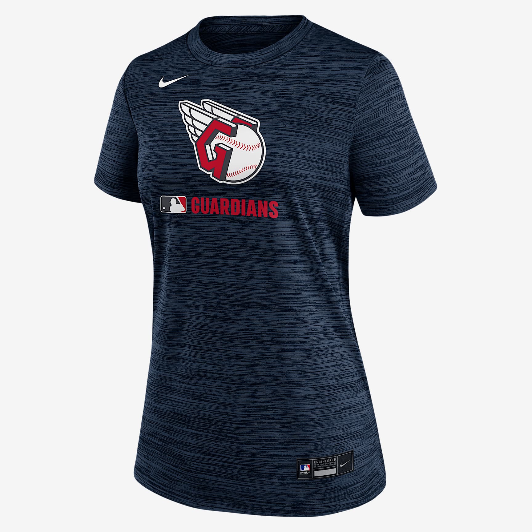 Cleveland Guardians Authentic Collection Velocity Women's Nike Dri-FIT MLB T-Shirt