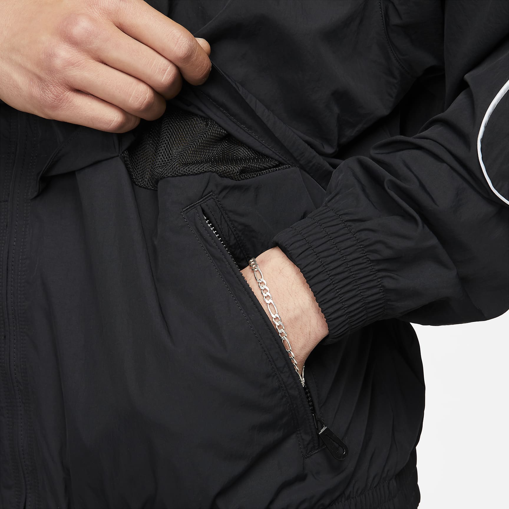 Nike Sportswear Solo Swoosh Men's Woven Track Jacket