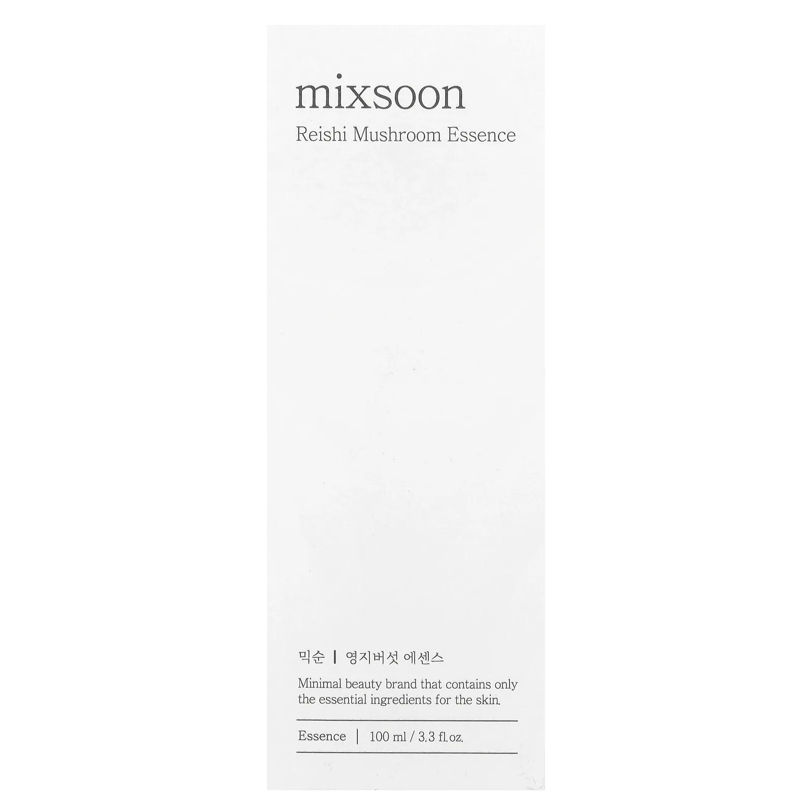 Mixsoon, грибная эссенция рейши, 100 мл (3,3 жидк. унции)