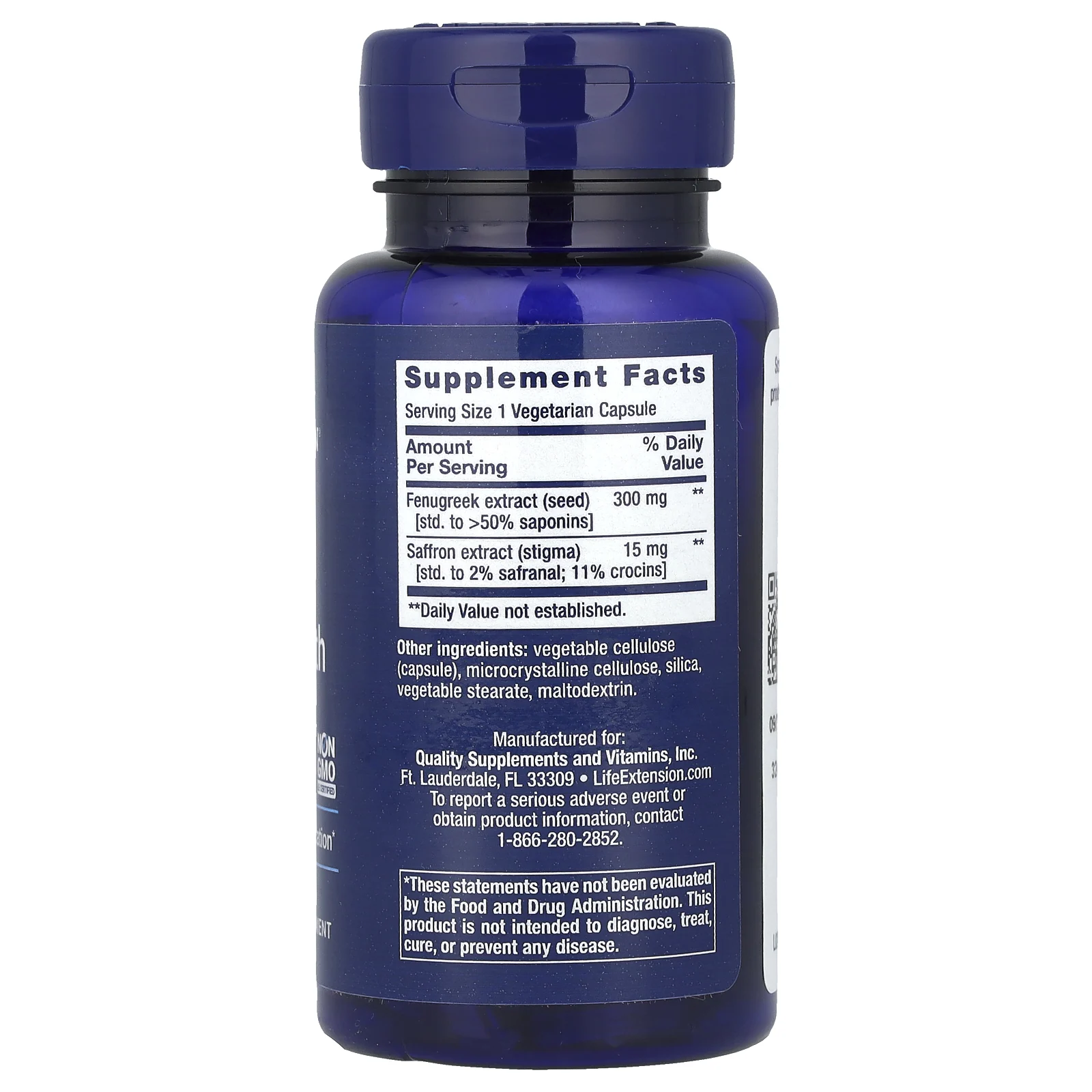 Life Extension, Women's Health, Sexual Health for Her, 60 вегетарианских капсул