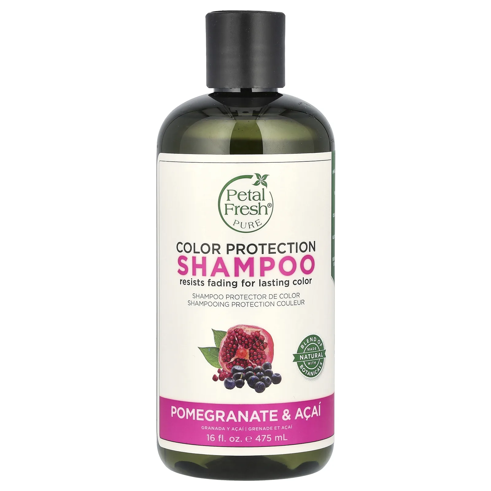 Petal Fresh, Pure, шампунь для защиты цвета, гранат и асаи, 475 мл (16 жидк. унций)