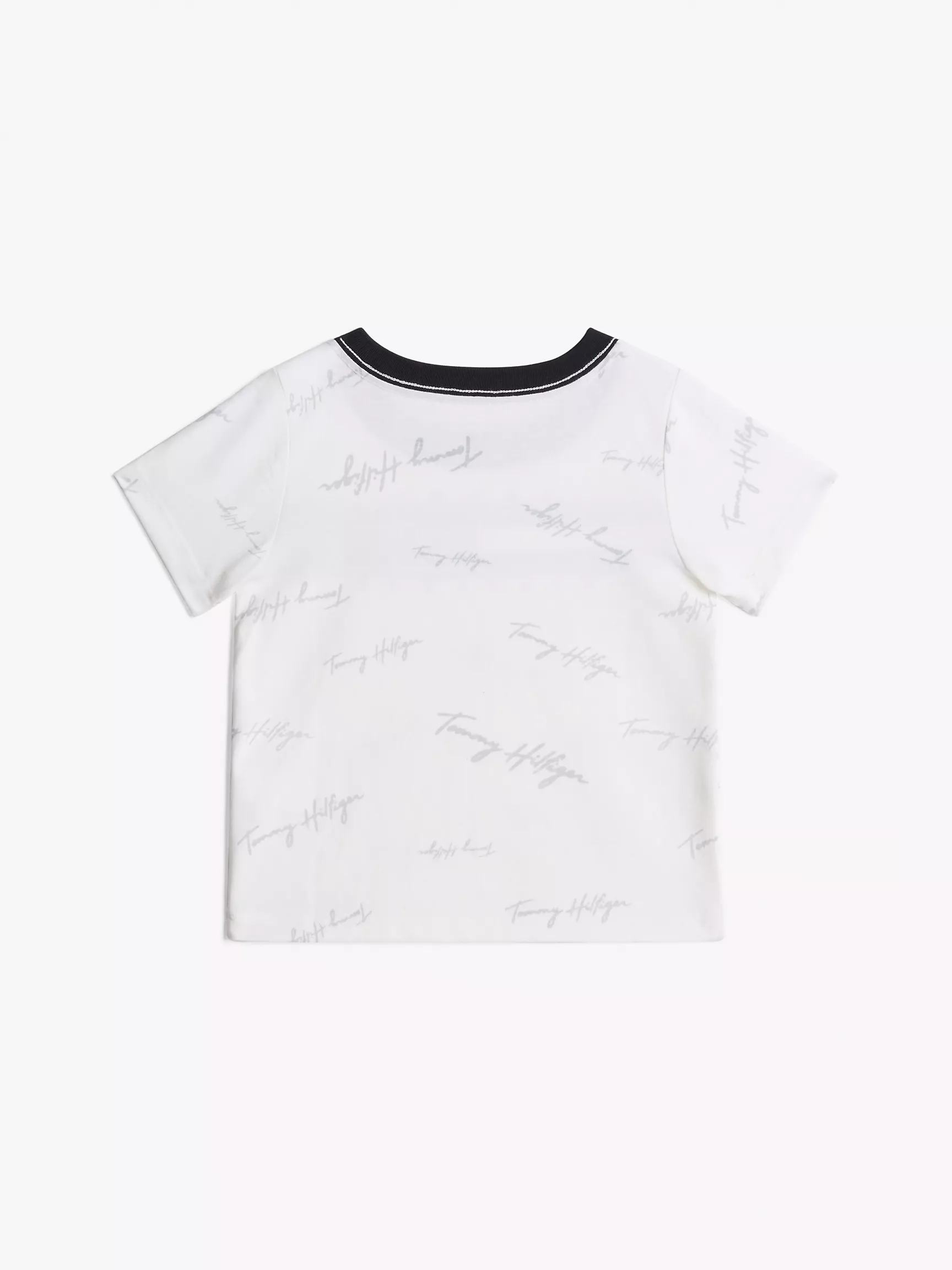 Детская футболка Tommy Hilfiger, Детская футболка с фирменными флаговыми полосками
