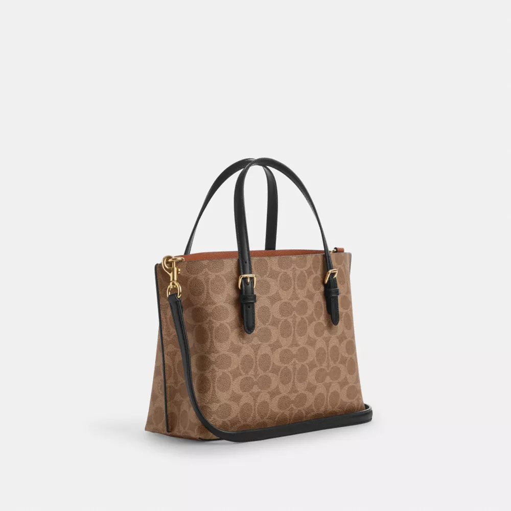 Сумка COACH Mollie Tote Bag 25 In Signature Canvas