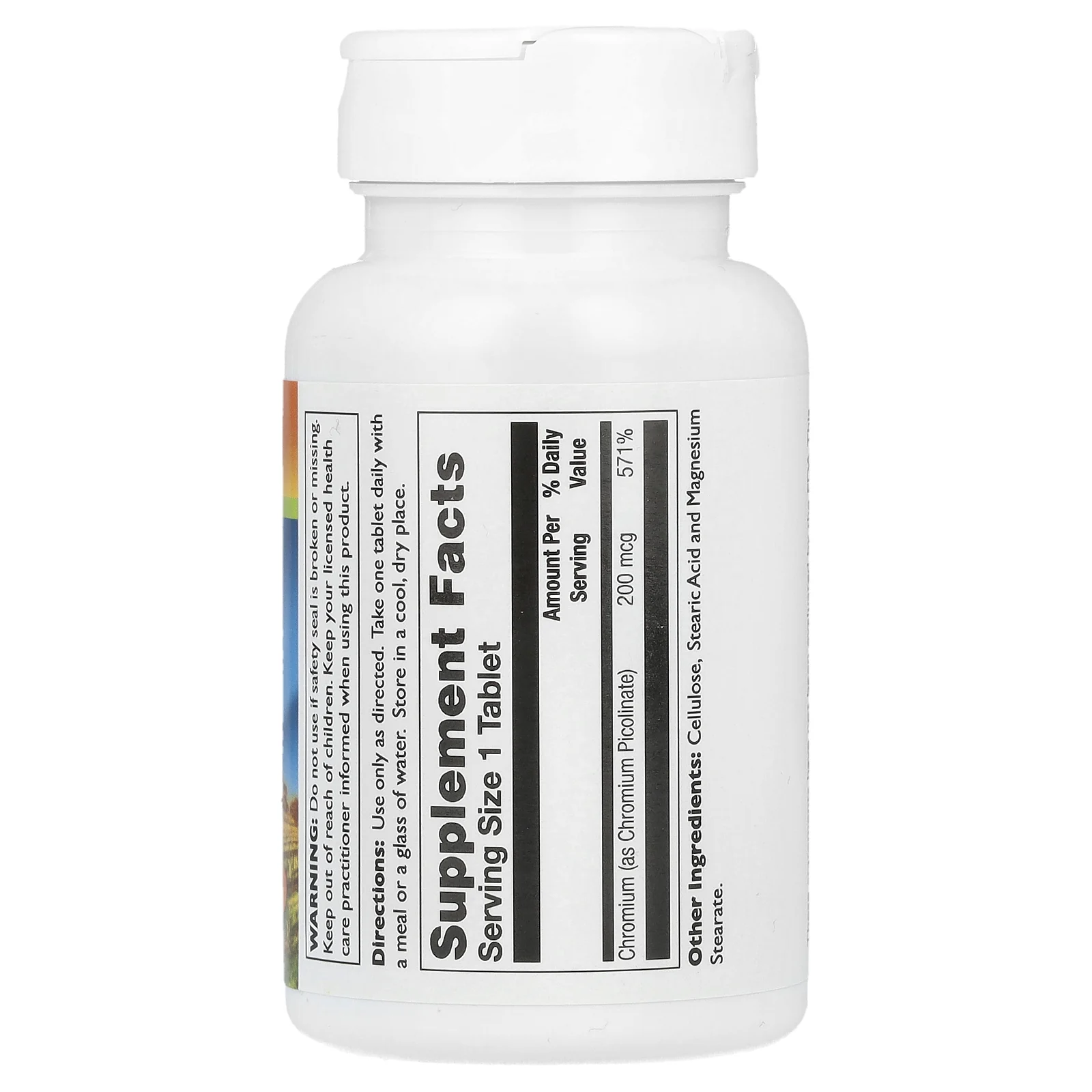 Thompson, Пиколинат хрома, 200 мкг, 60 таблеток