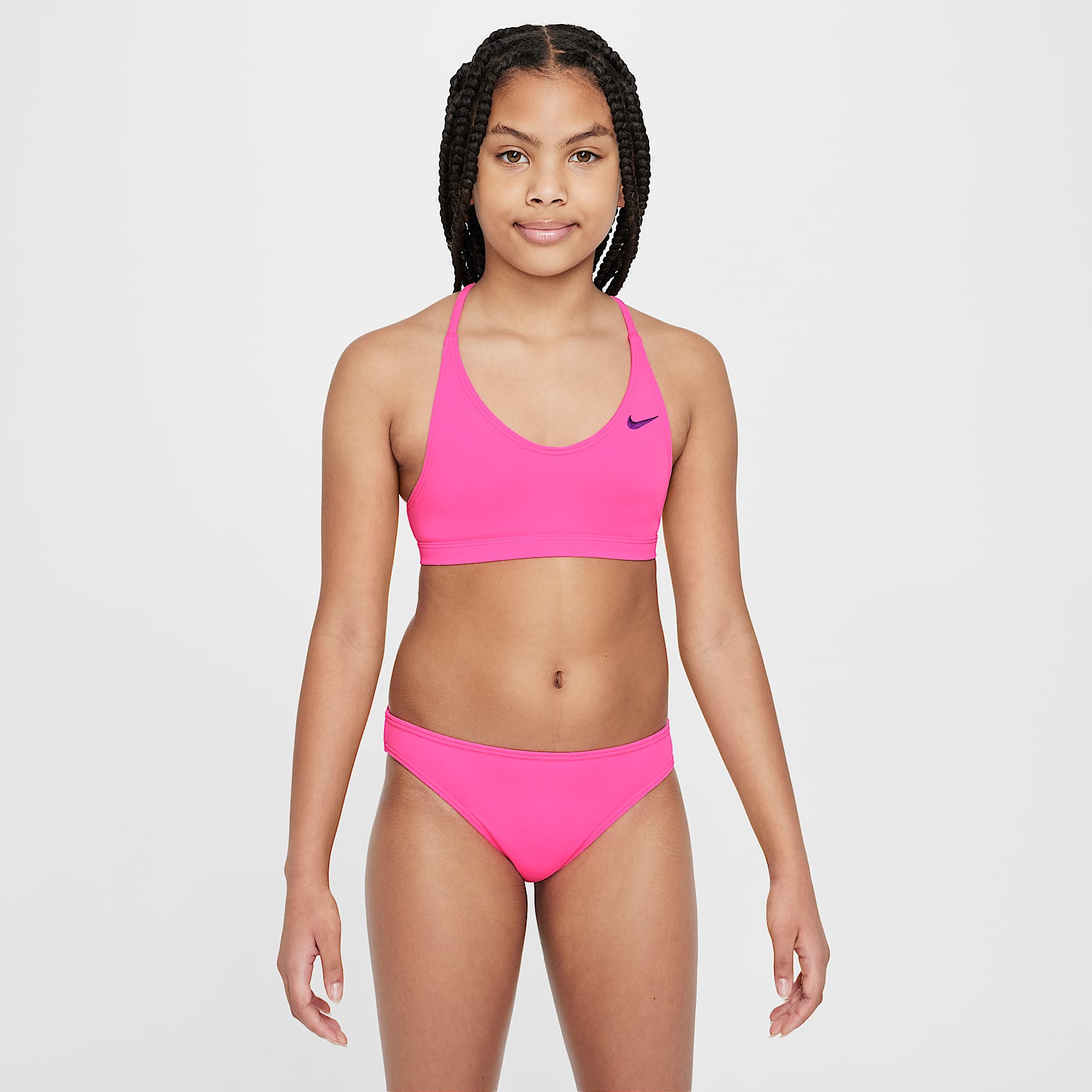 Nike Swim Big Kids' (Girls') Lace-Up Bikini Set