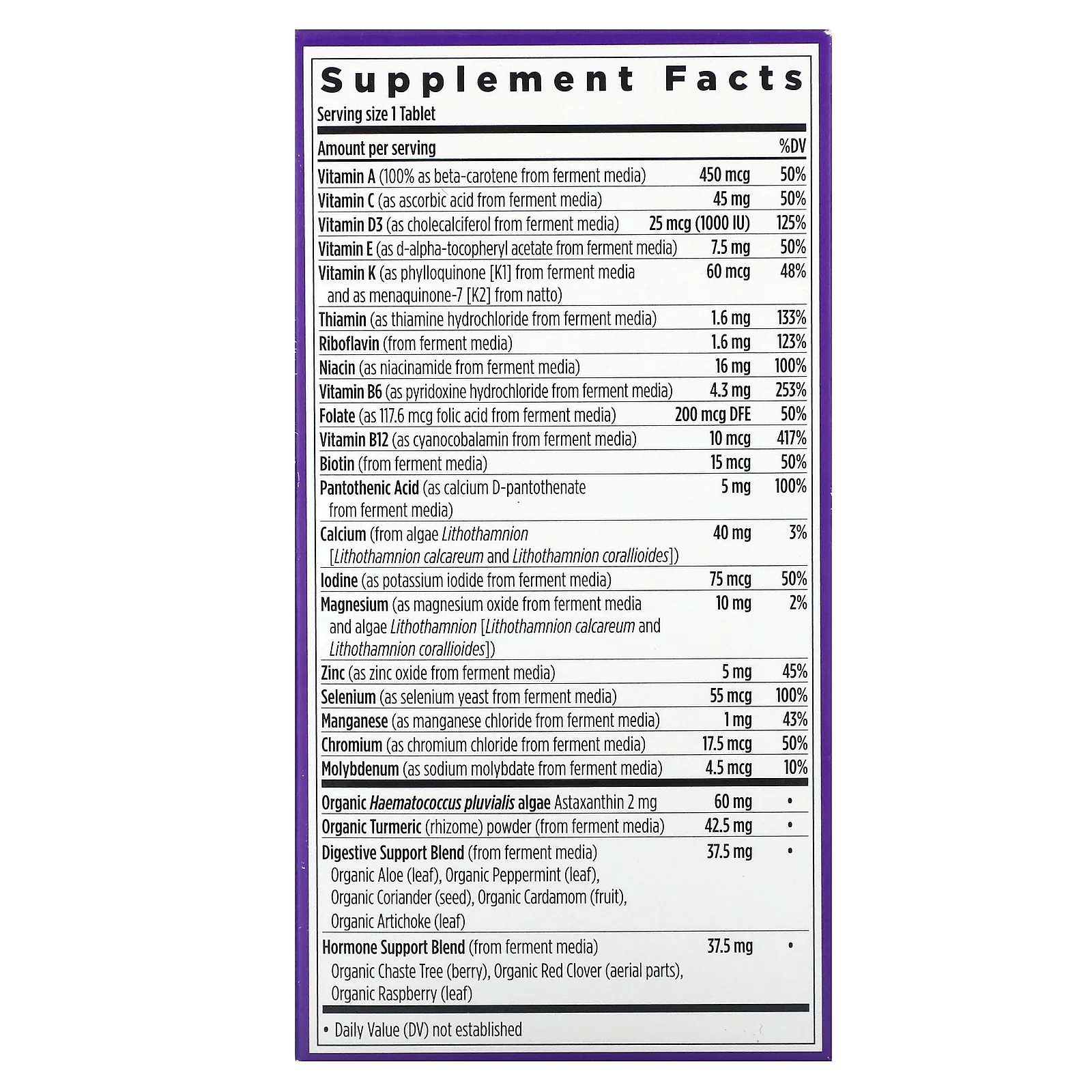 New Chapter, 55+ Every Woman's One Daily, витаминный комплекс на основе цельных продуктов для женщин старше 55 лет, 96 вегетарианских таблеток