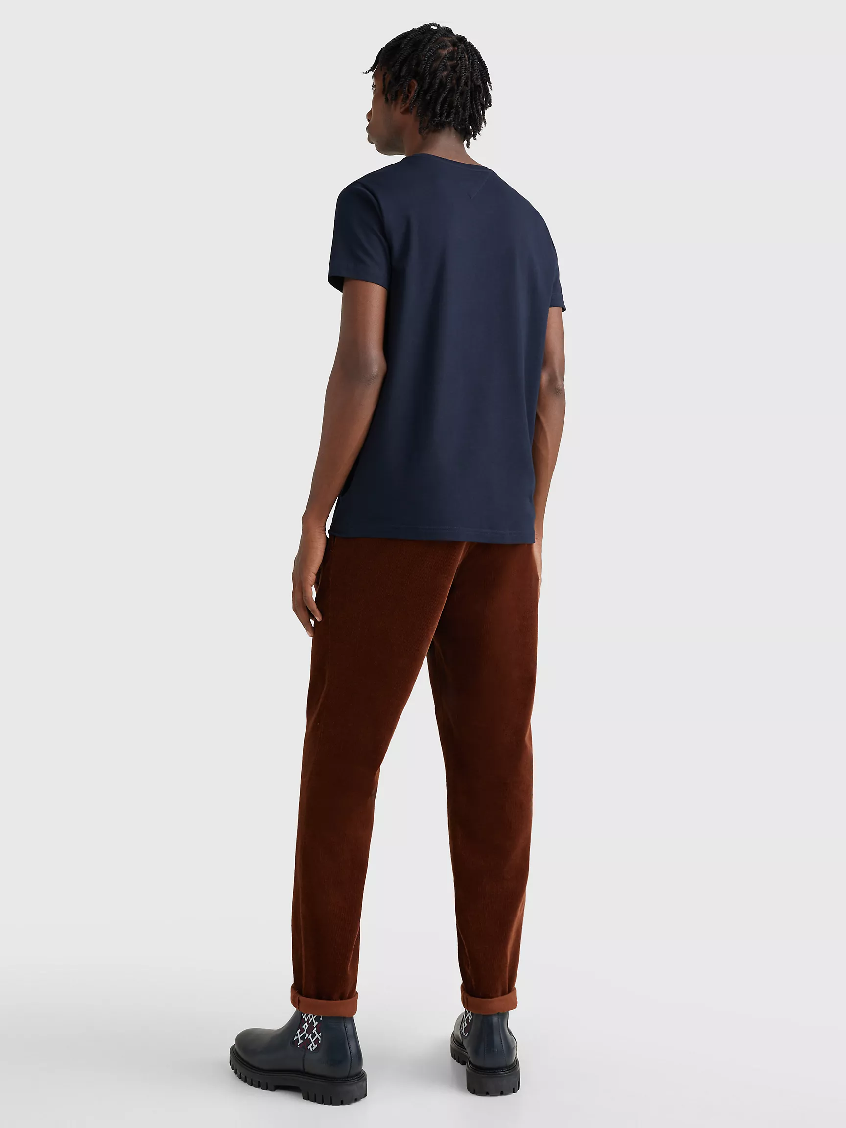 Мужская футболка Tommy Hilfiger, Футболка премиального качества сверхприталенного кроя