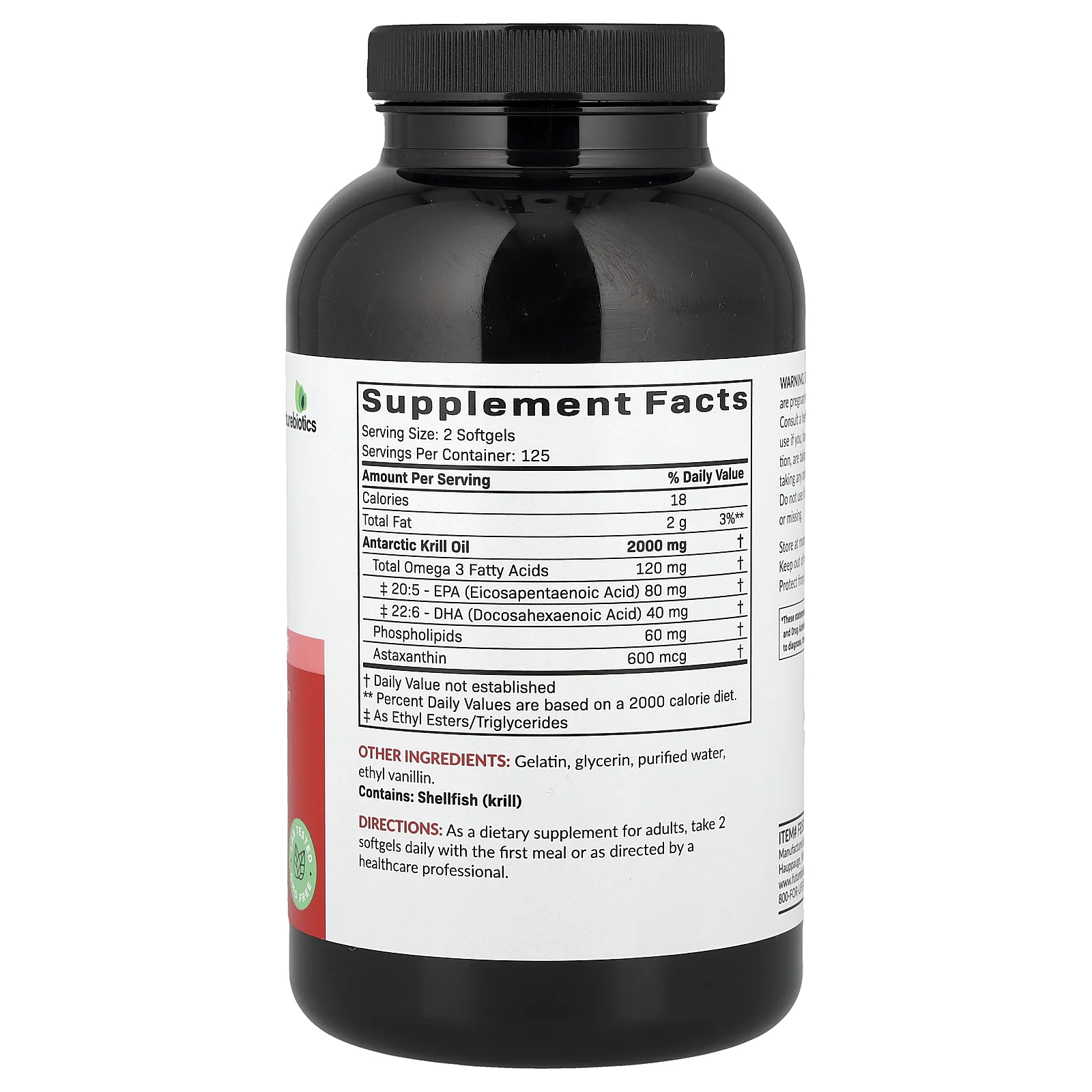 Futurebiotics, масло антарктического криля, 250 капсул