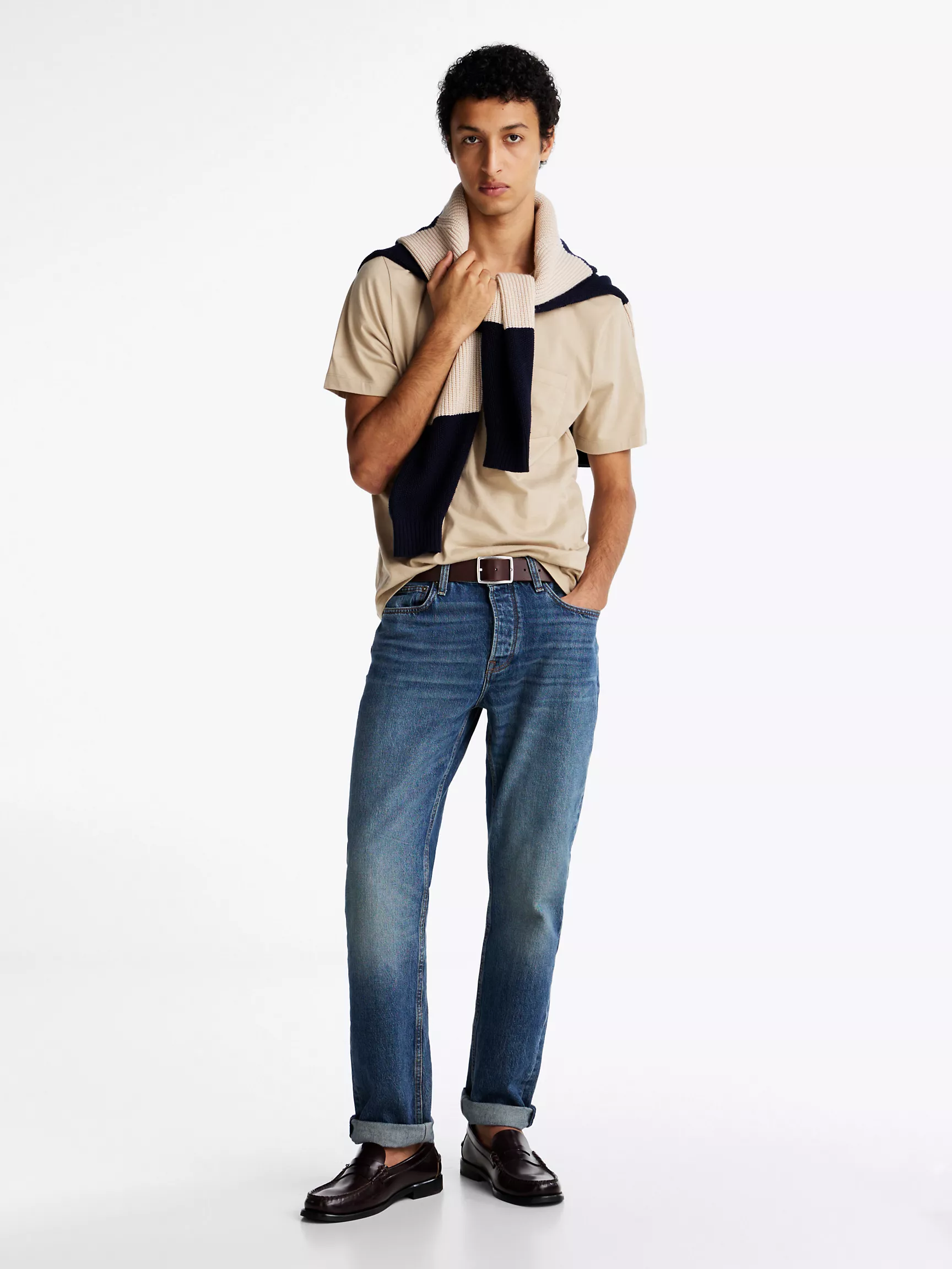 Мужская футболка Tommy Hilfiger, Футболка Tommy с карманом