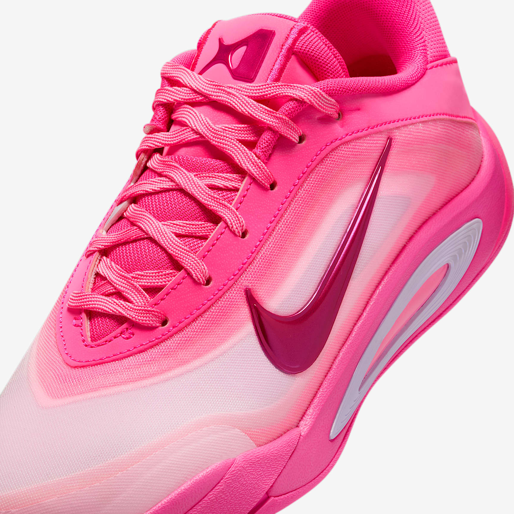 A'One "Pink A'ura" A'ja Wilson Big Kids' Basketball Shoes