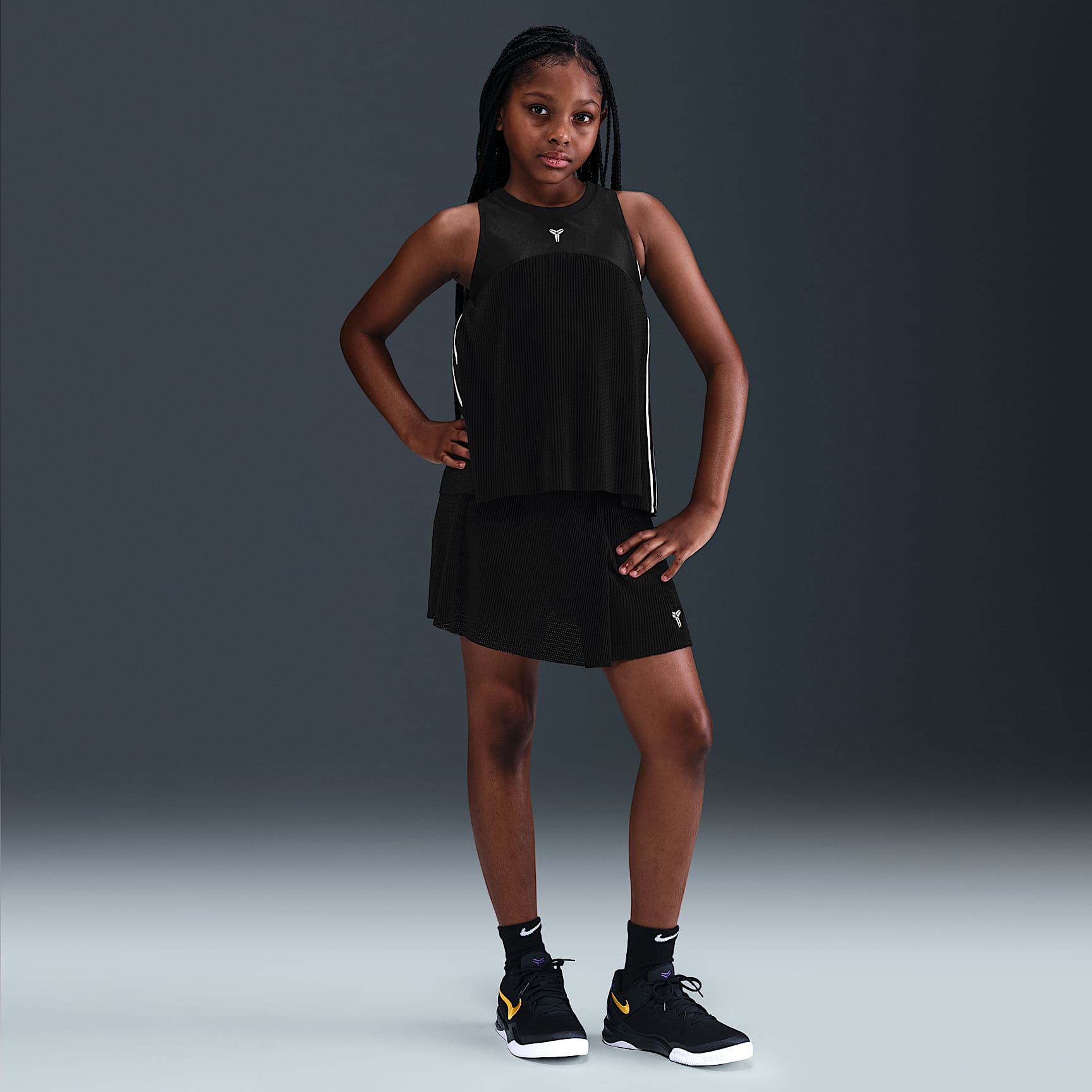 Kobe Big Kids' (Girls') Basketball Skort