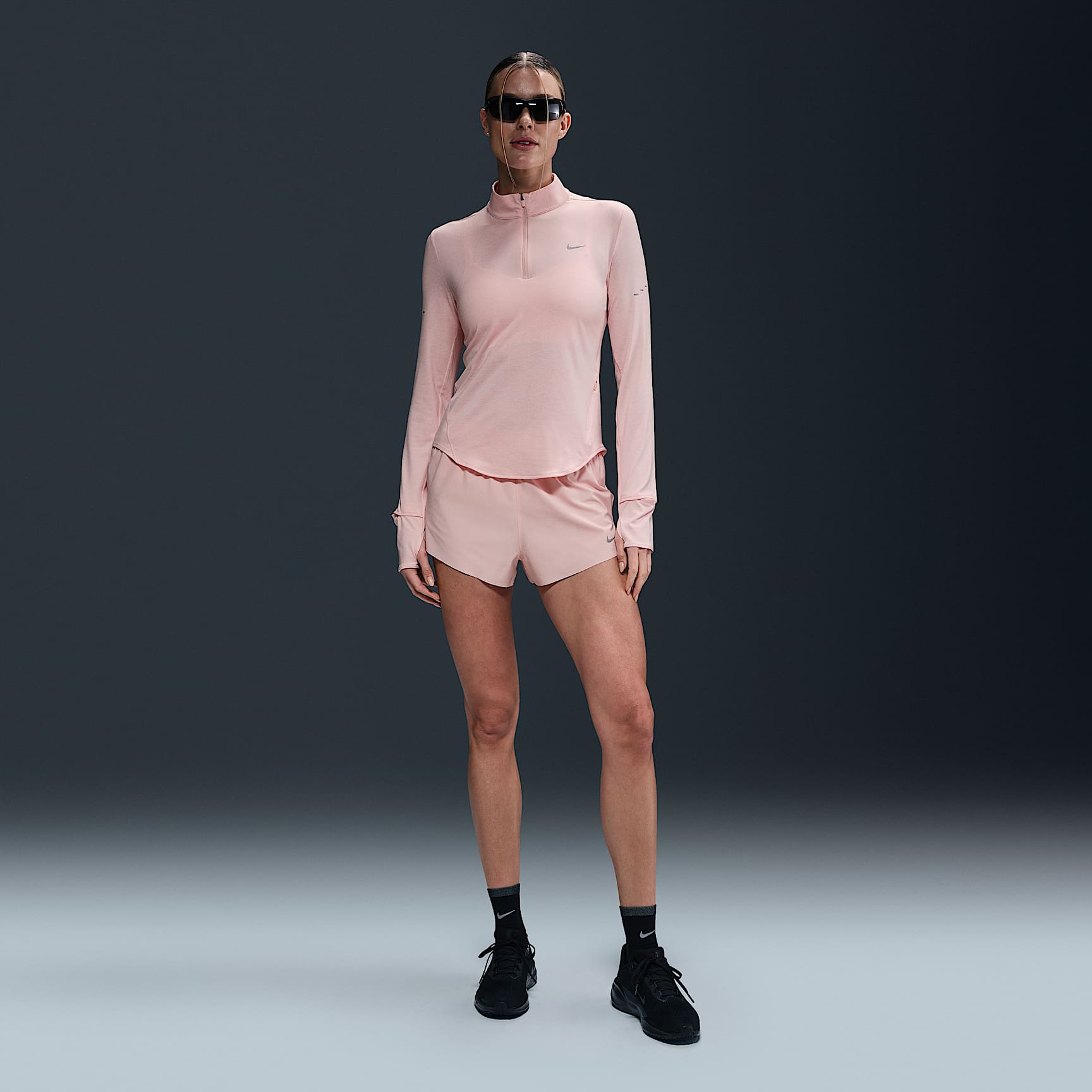 Nike Swift Women's Dri-FIT UV 1/4-Zip Running Top