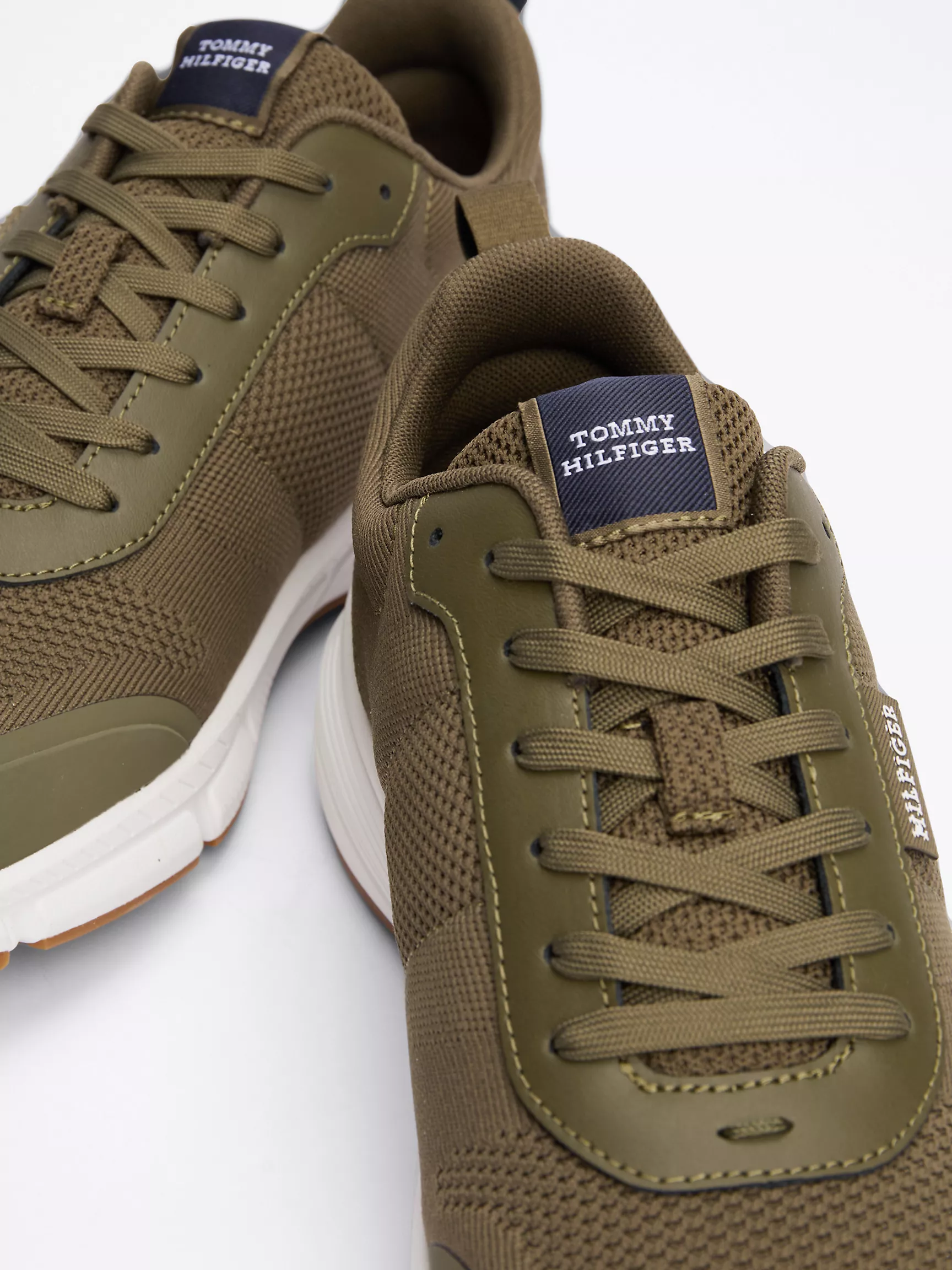 Мужские кроссовки Tommy Hilfiger, Вязаные кроссовки на рифленой подошве