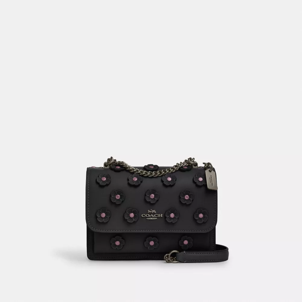 Сумка COACH Mini Klare Crossbody Bag With Floral Applique