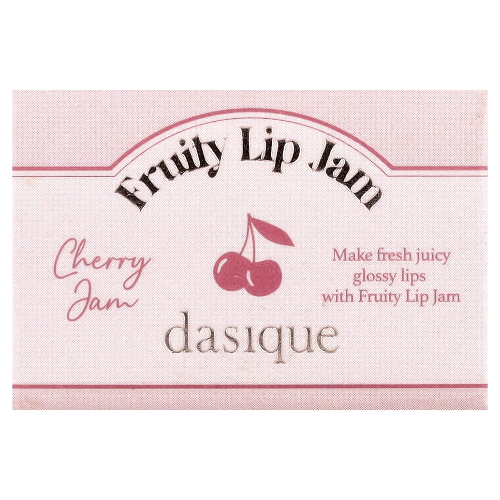 Dasique, Fruity Lip Jam, фруктовый джем, вкус вишневого джема, 4 г (0,14 унции)