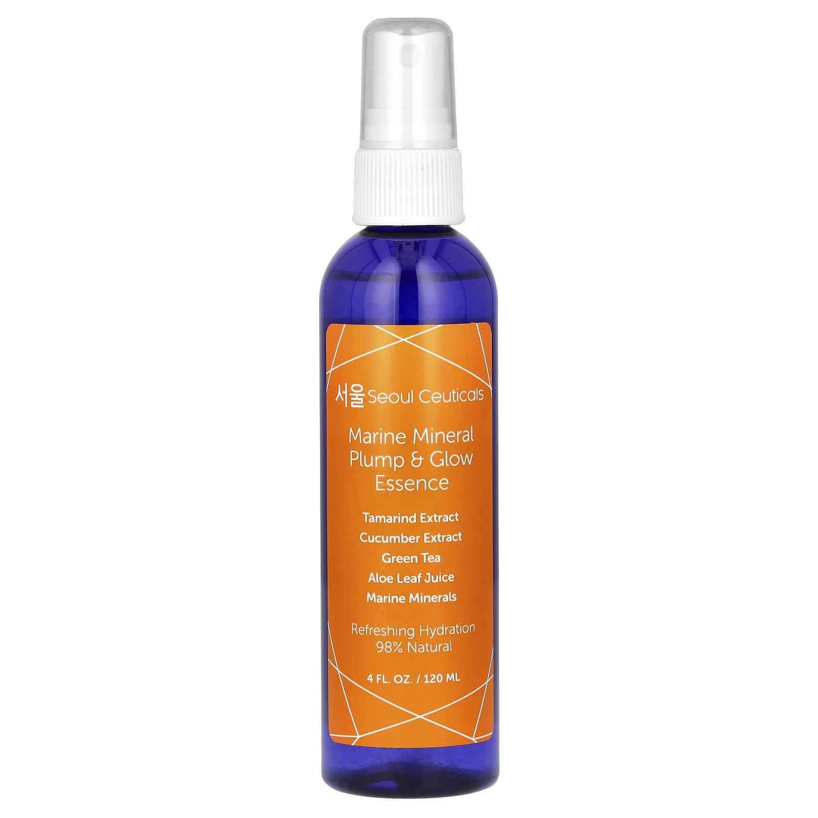 SeoulCeuticals, эссенция с морскими минералами для придания объема и сияния, 120 мл (4 жидк. унции)