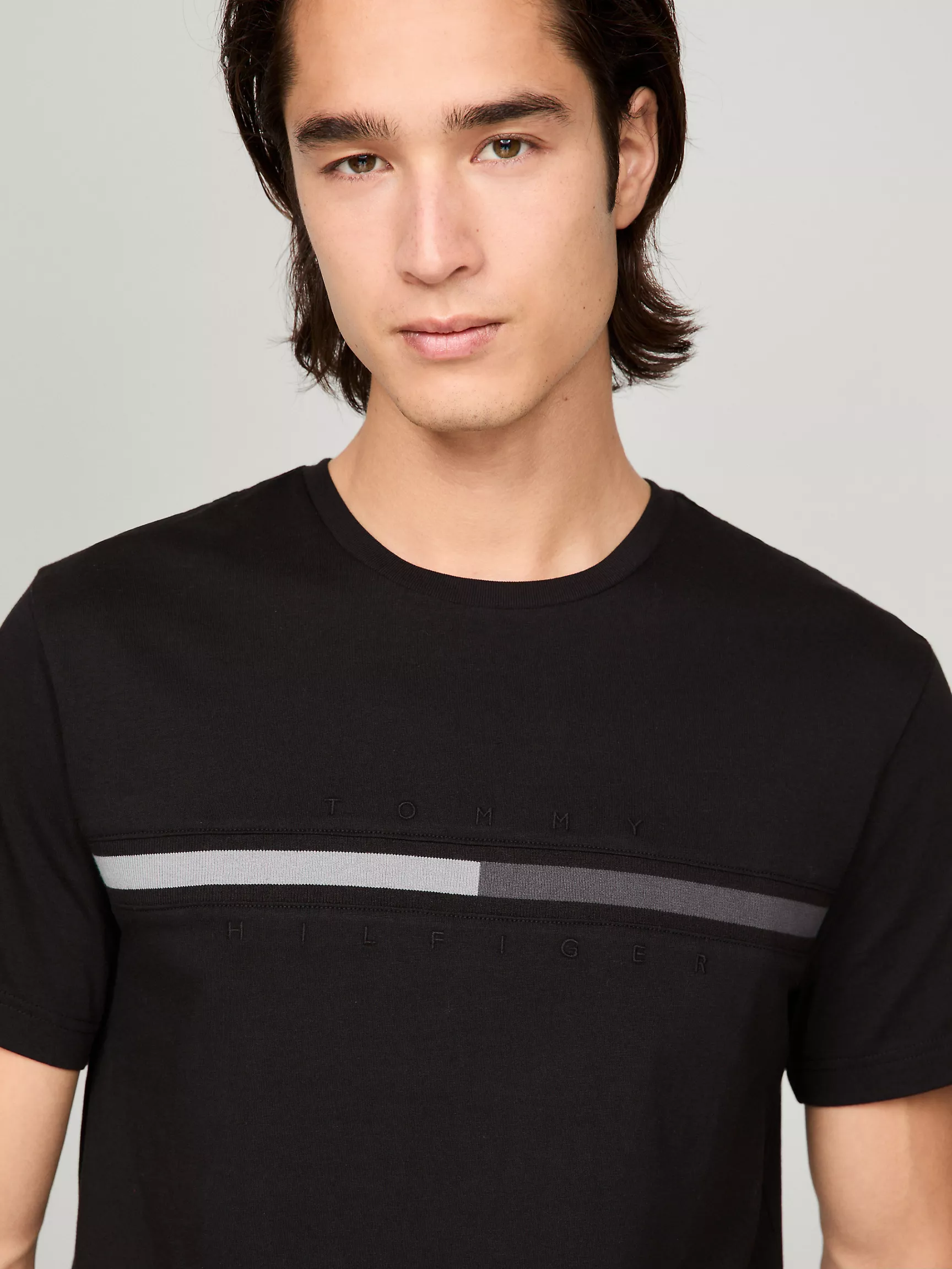 Мужская футболка Tommy Hilfiger, Футболка с тональным логотипом флага