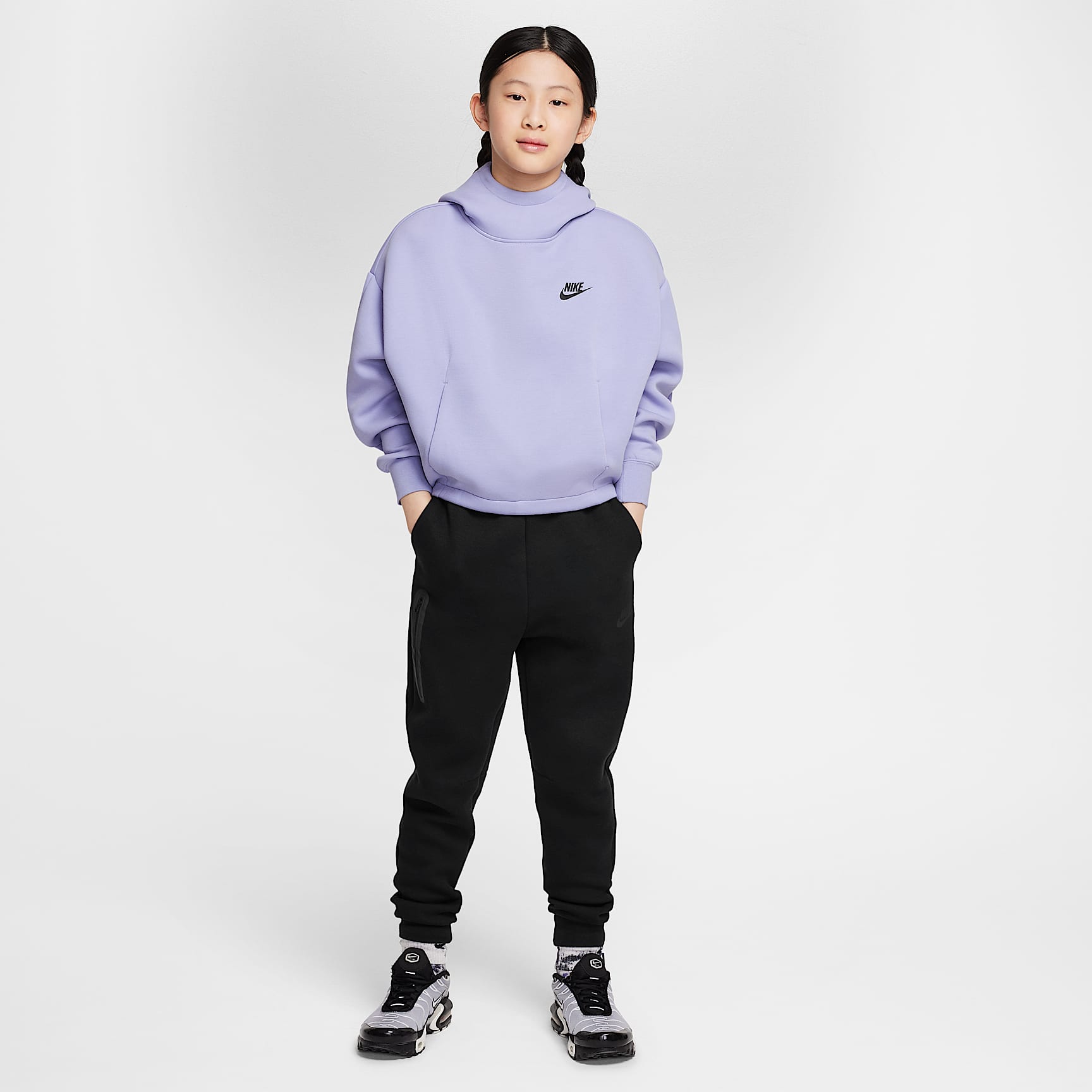 Nike Sportswear Tech Fleece Girls' Oversized Hoodie