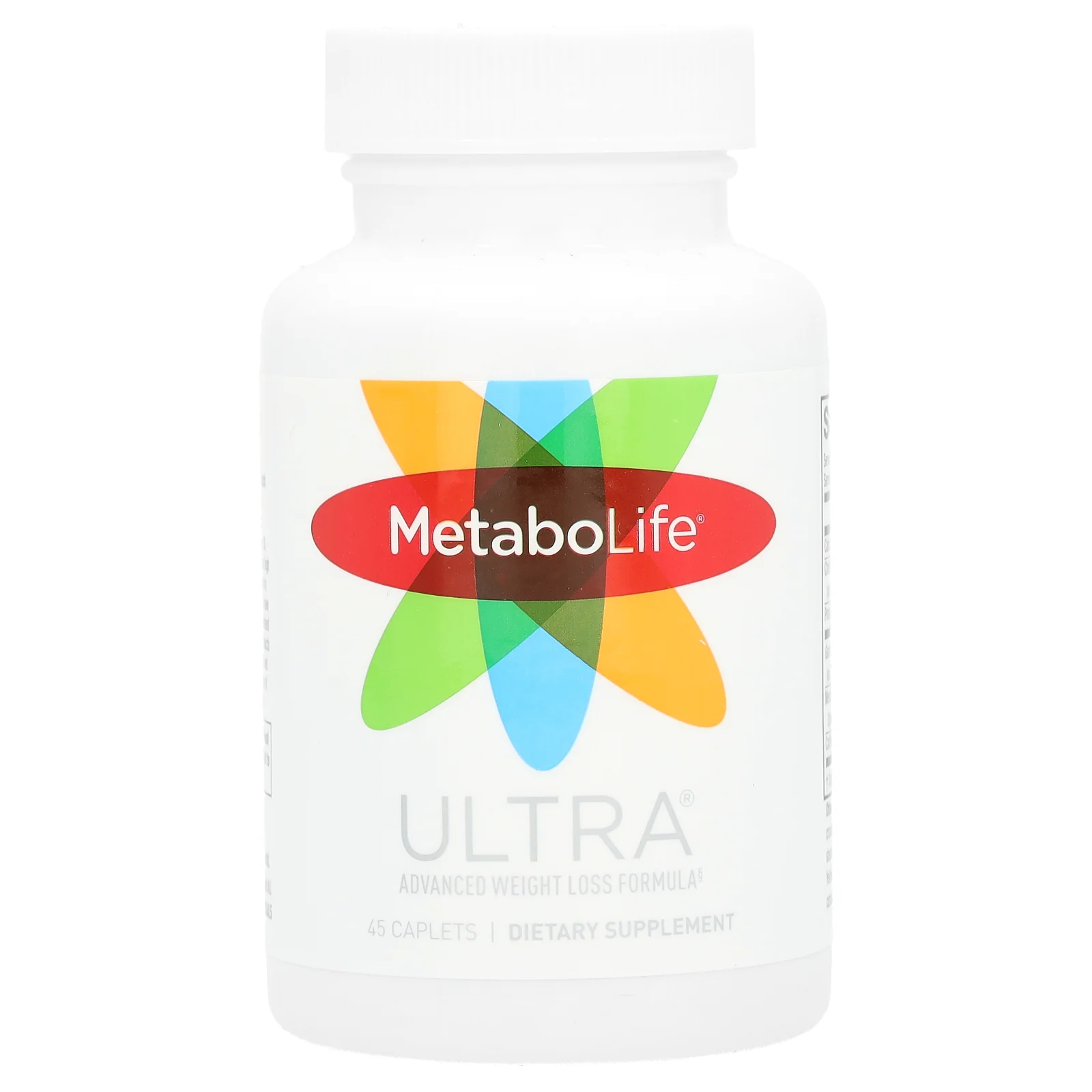 Metabolife, ультраусовершенствованная формула для снижения веса, 45 капсул
