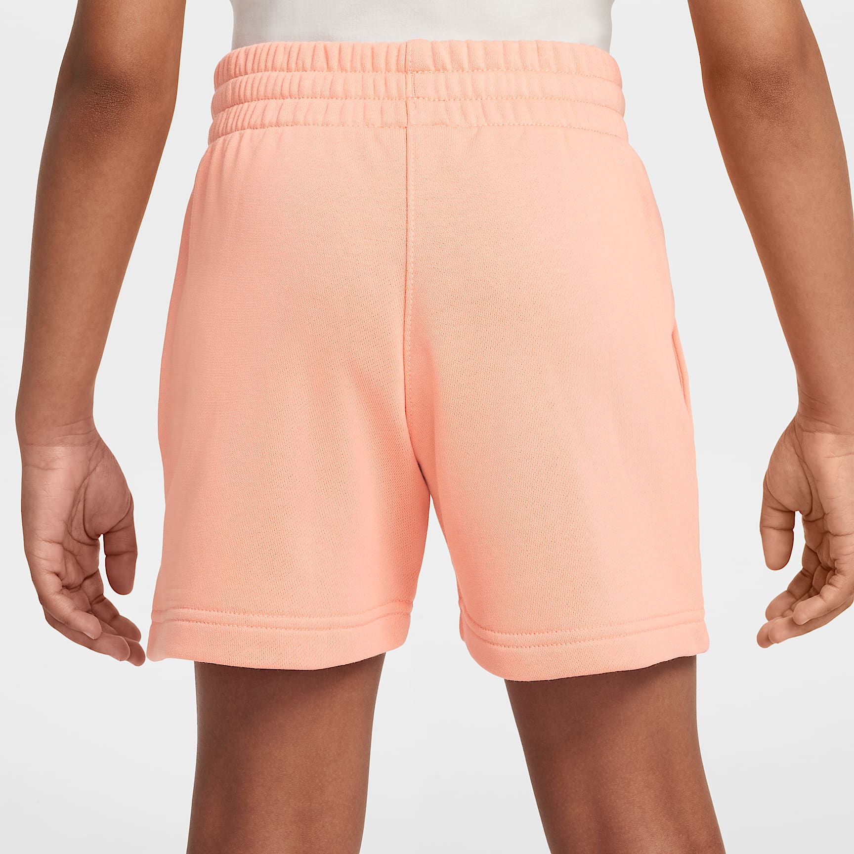 Nike Sportswear Club Fleece Big Kids' (Girls') 5" French Terry Shorts