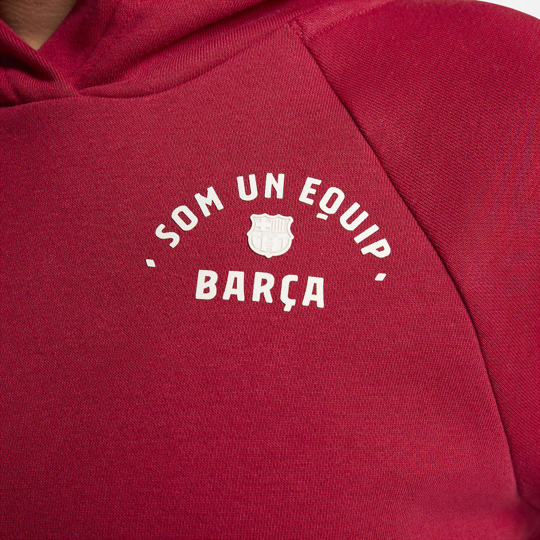 FC Barcelona Essential Women's Nike Fleece Pullover Hoodie