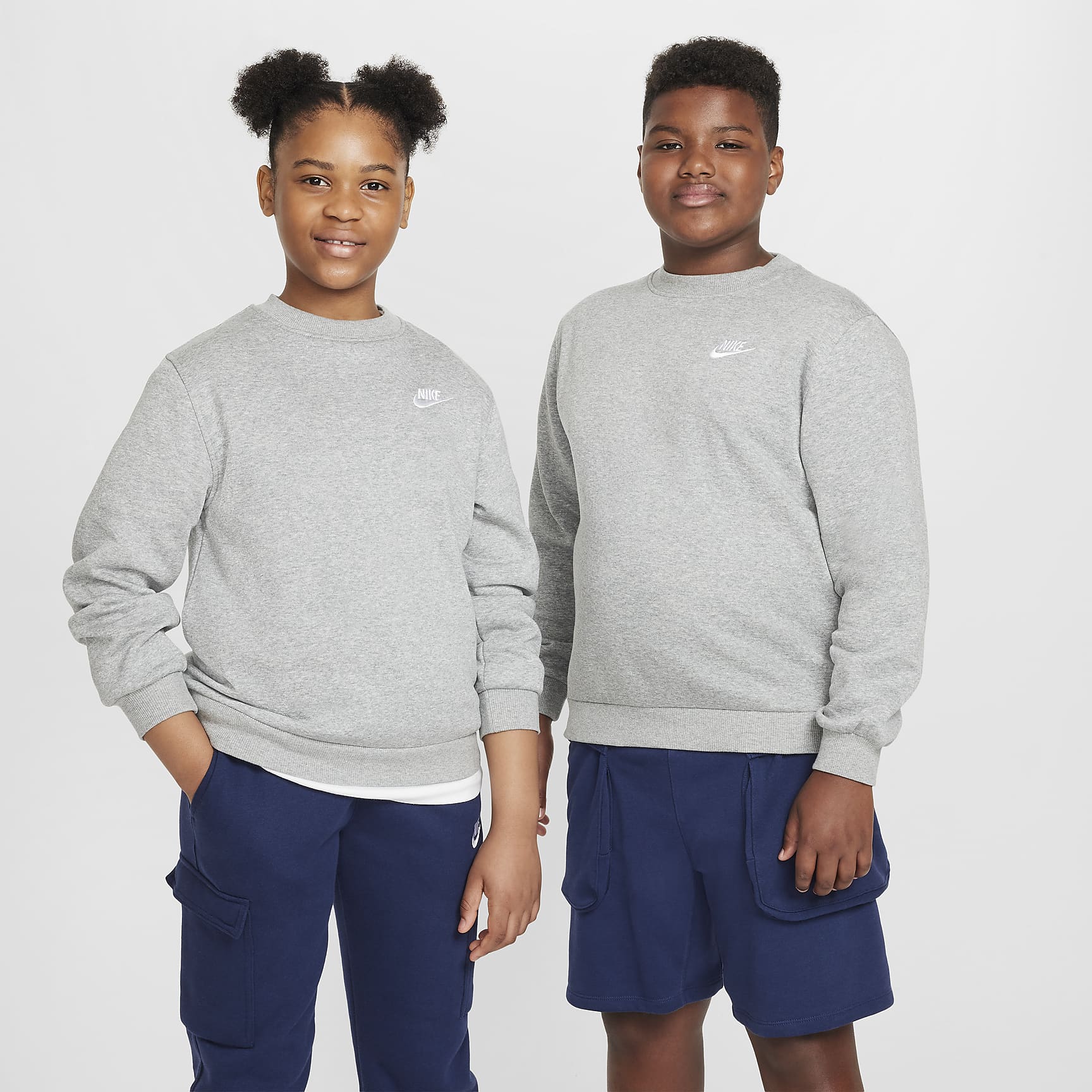 Nike Sportswear Club Fleece Big Kids' Sweatshirt