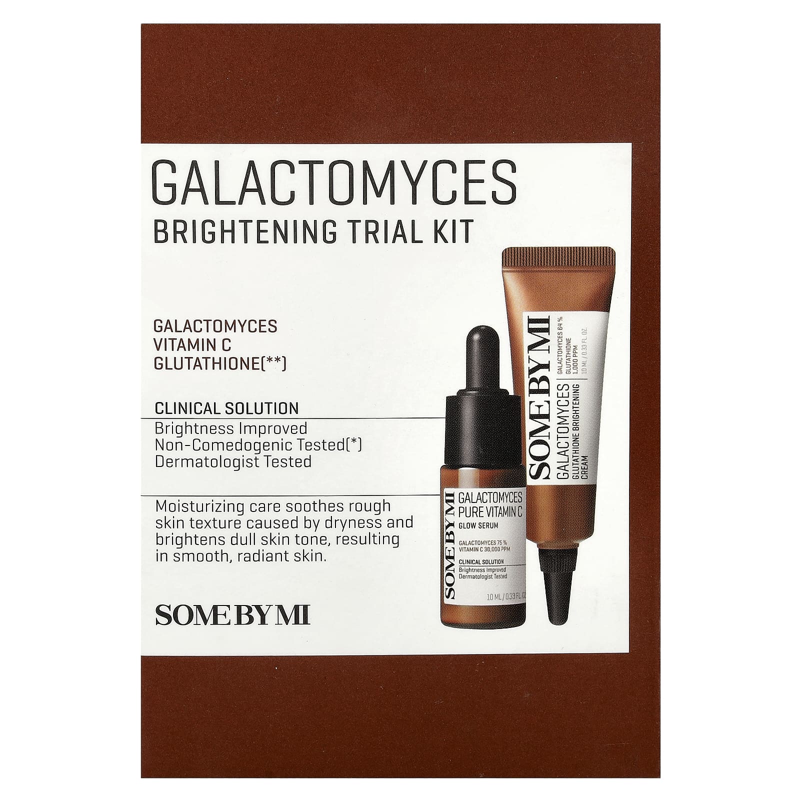 SOME BY MI, Пробный набор для осветления Galactomyces, набор из 2 предметов