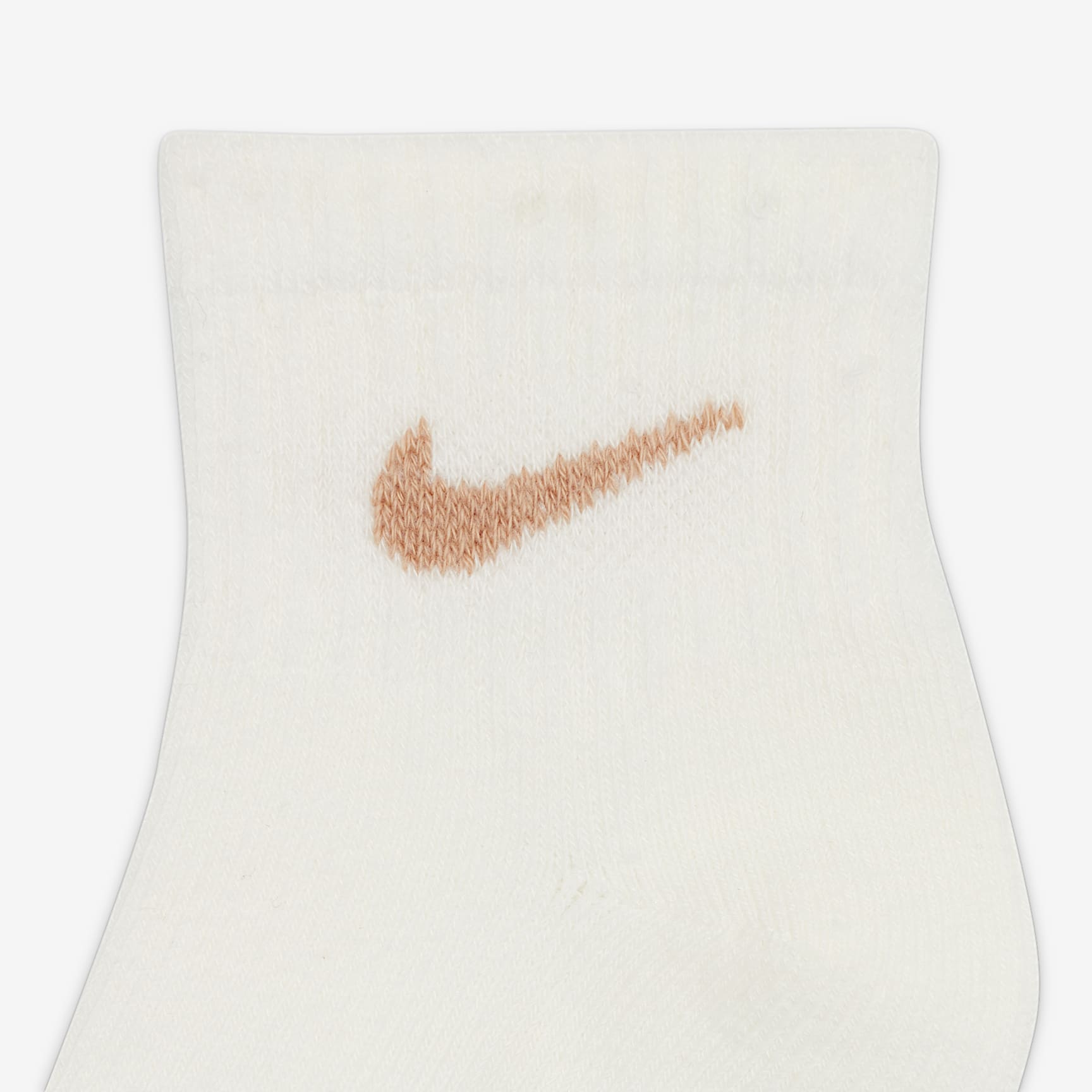 Nike Toddler Swoosh Ankle Gripper Socks (3-Pairs)