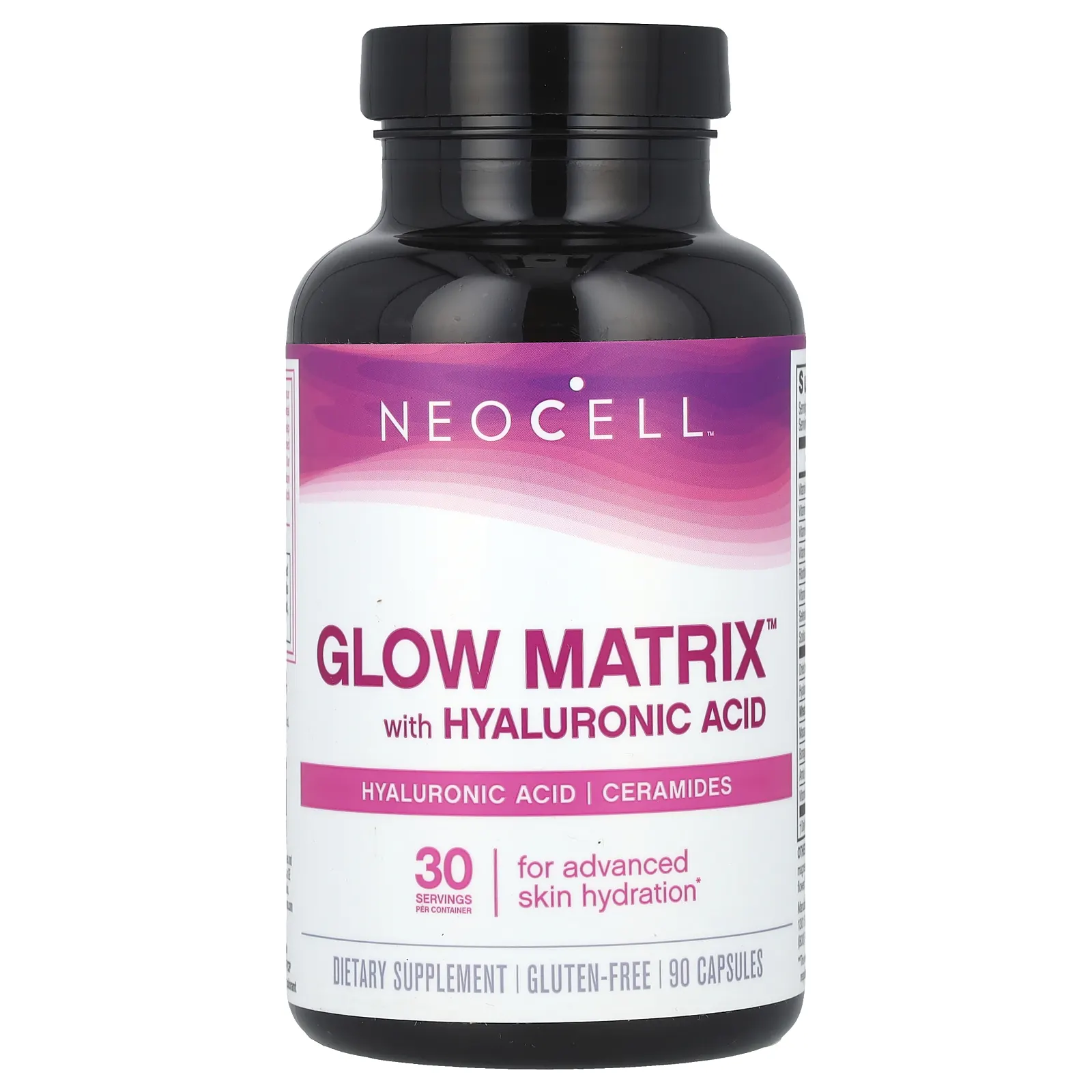 NeoCell, Glow Matrix, керамиды гиалуроновой кислоты, 90 капсул