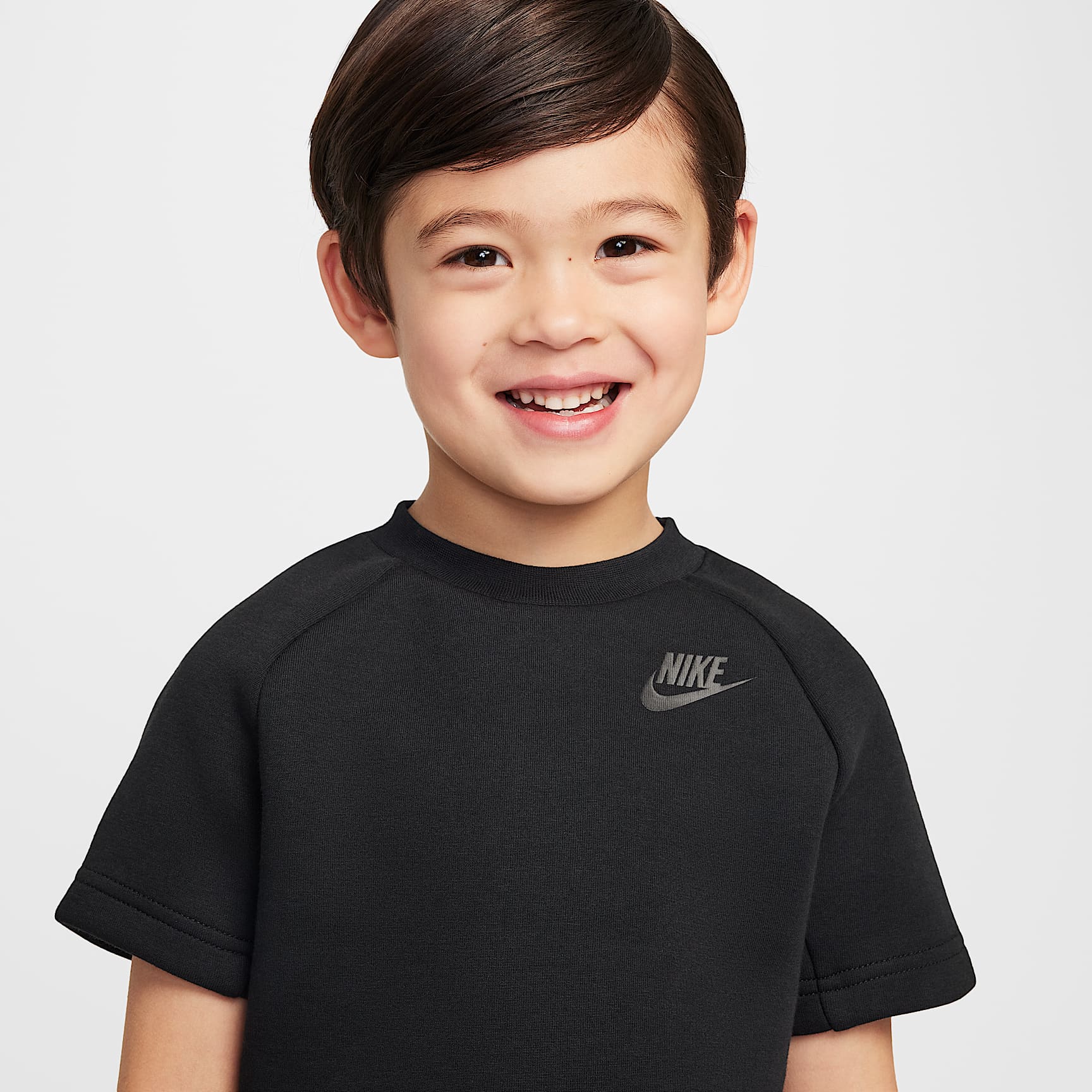Nike Toddler Tech Fleece Tee and Shorts Set