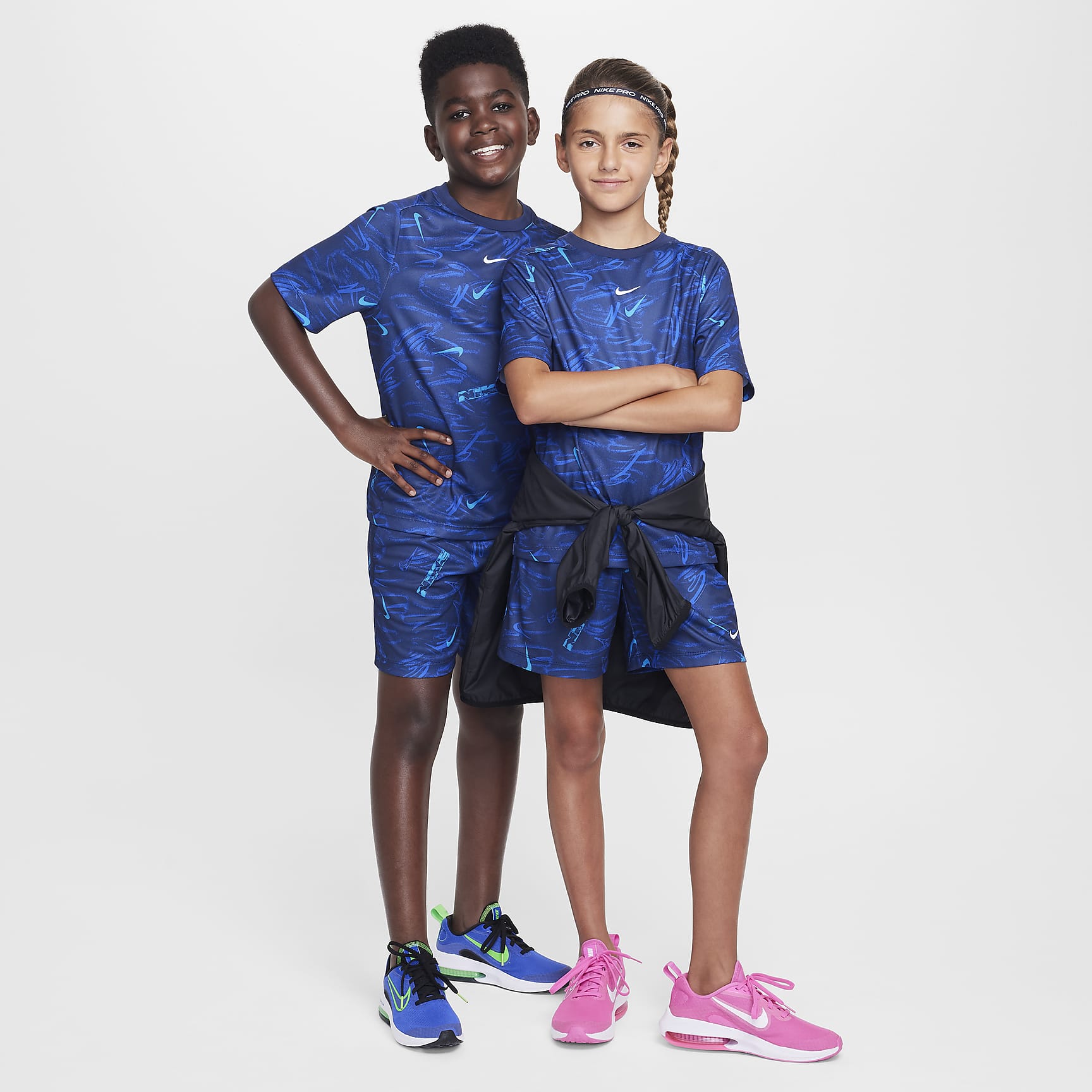 Nike Multi Big Kids' (Boys') Dri-FIT Short-Sleeve Top