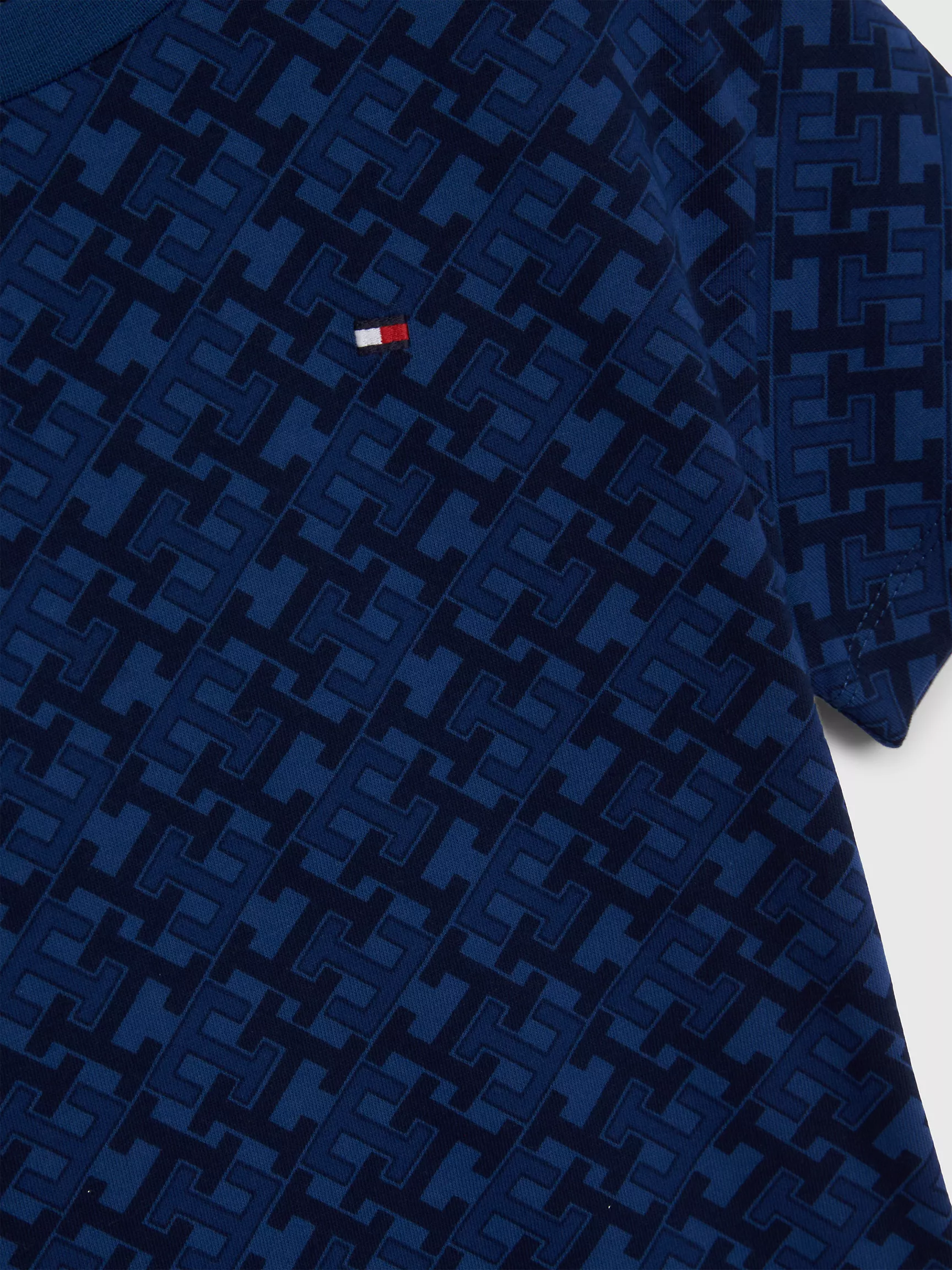 Футболка Tommy Hilfiger для мальчиков, Детская футболка с монограммным логотипом TH