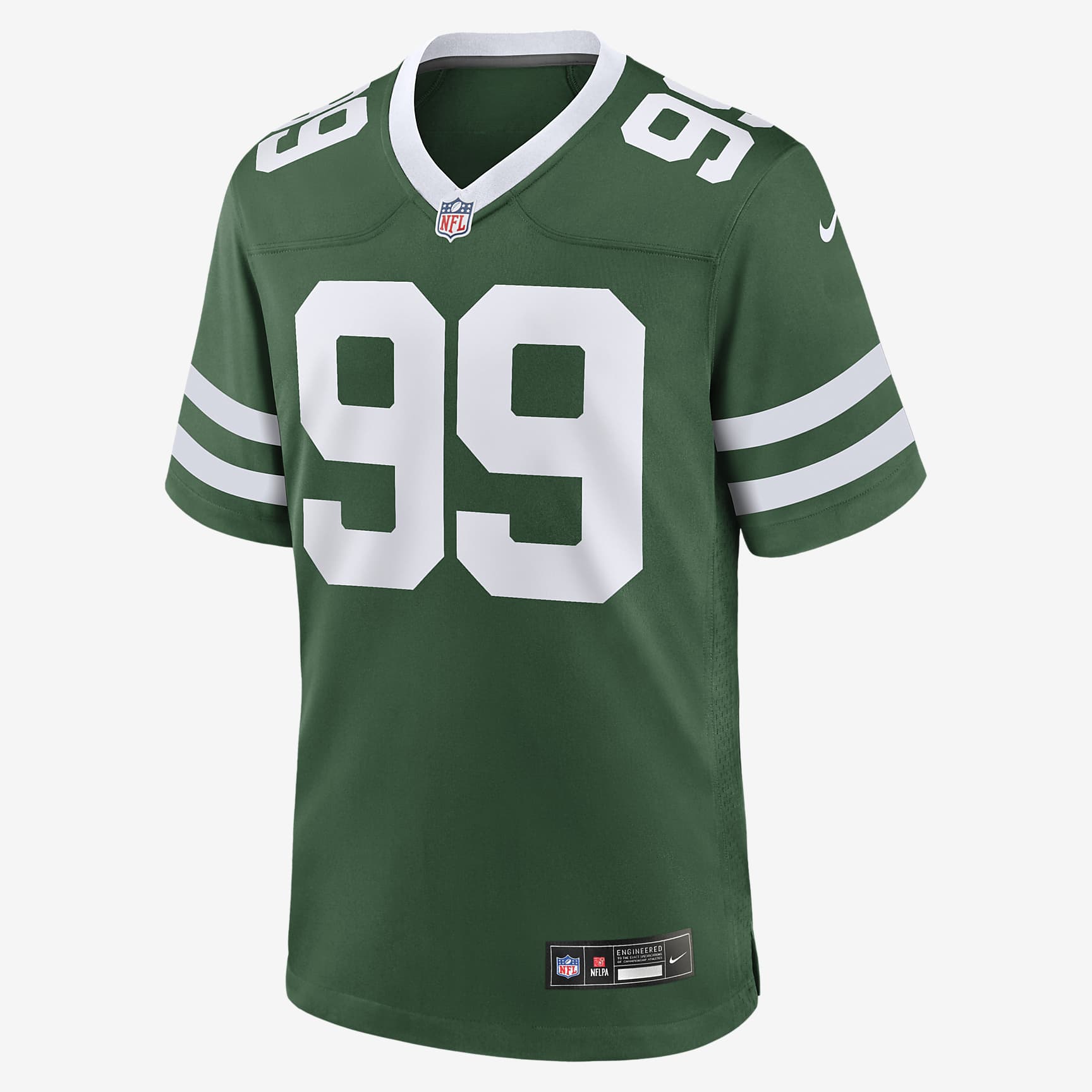 Garrett Wilson New York Jets Men's Nike NFL Game Football Jersey