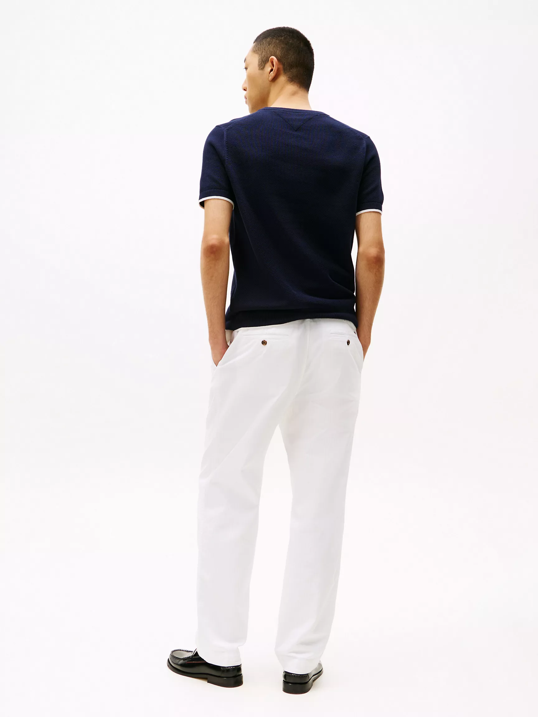 Мужской свитер Tommy Hilfiger, Футболка-свитер с контрастными краями