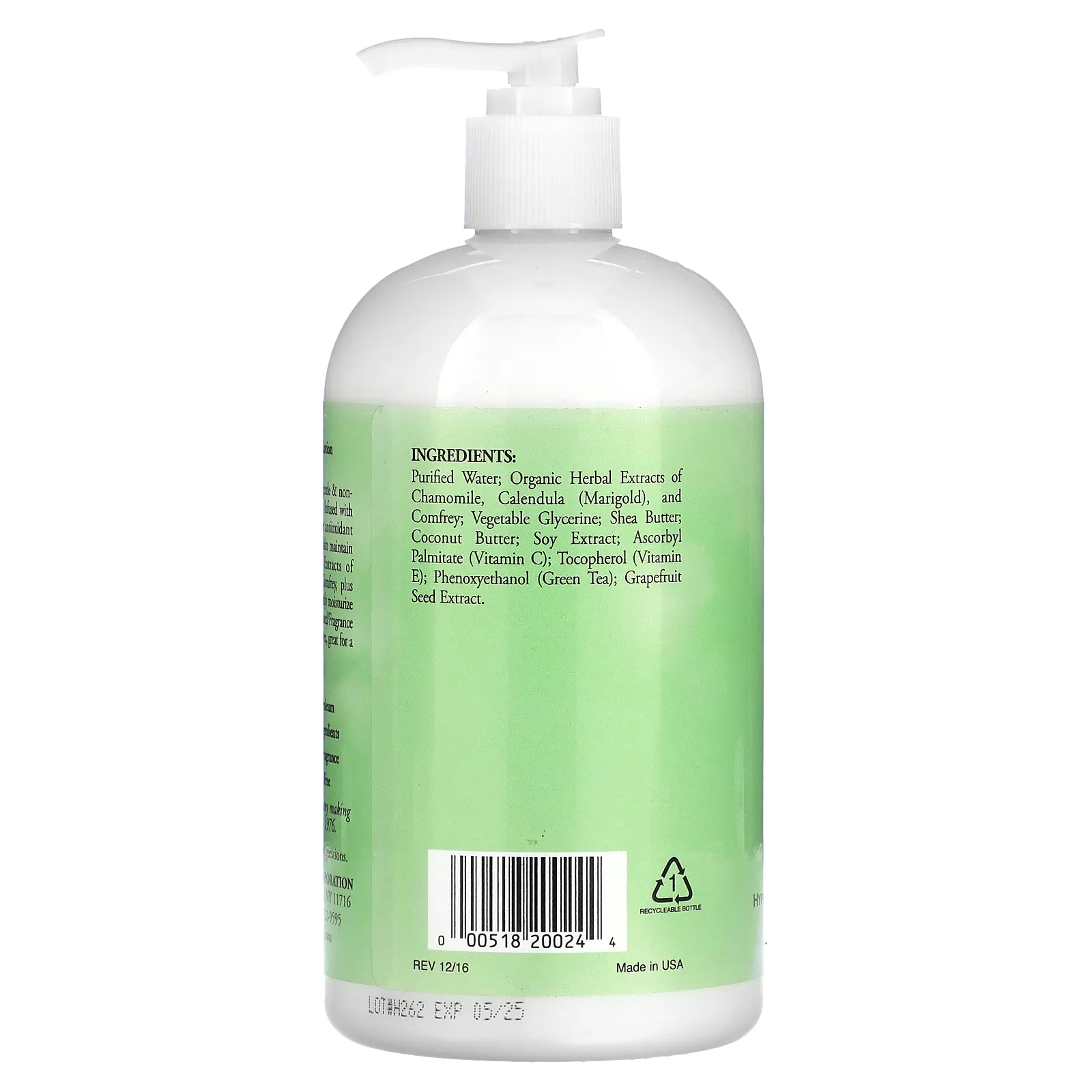 Rainbow Research, Baby Oh Baby, травяной лосьон для тела, без запаха, 16 жидк. Унций