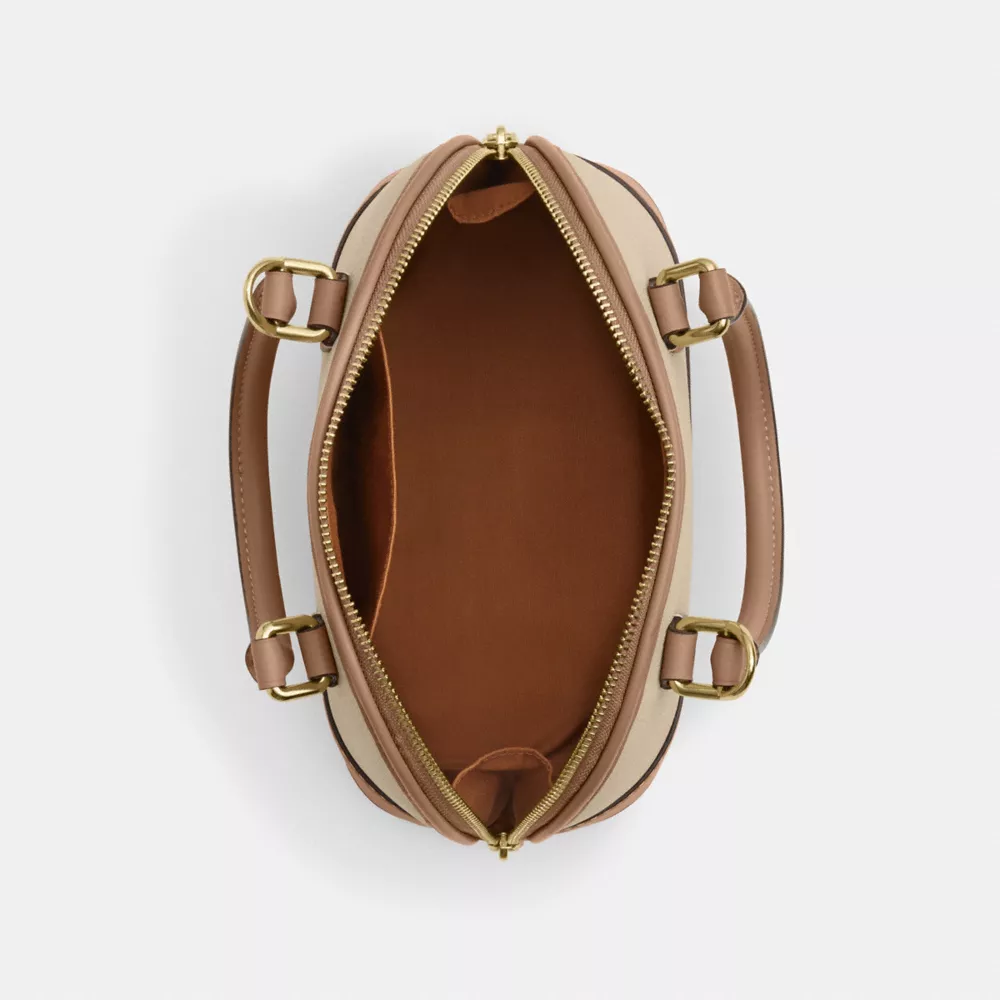 Сумка COACH Sabrina Satchel Bag In Colorblock