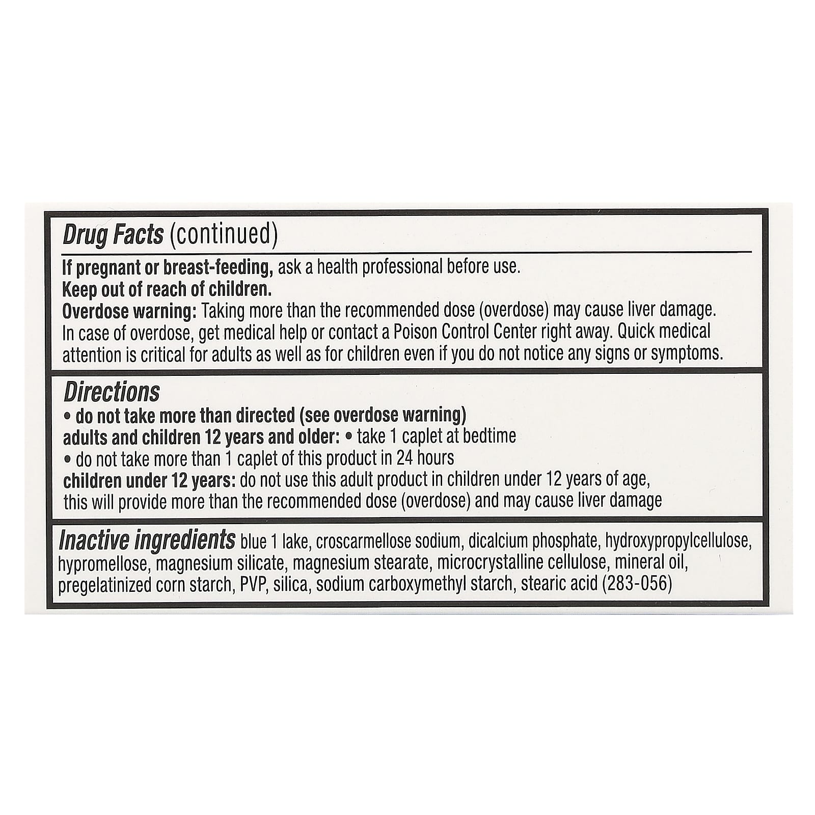 Unisom, PM Pain, средство для ночного сна и обезболивающее, 30 капсул