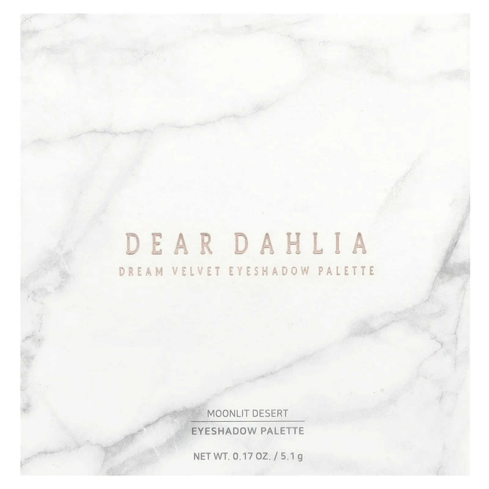 Dear Dahlia, Dream Velvet, палитра теней для век, Moonlit Desert, 5,1 г (0,17 унции)