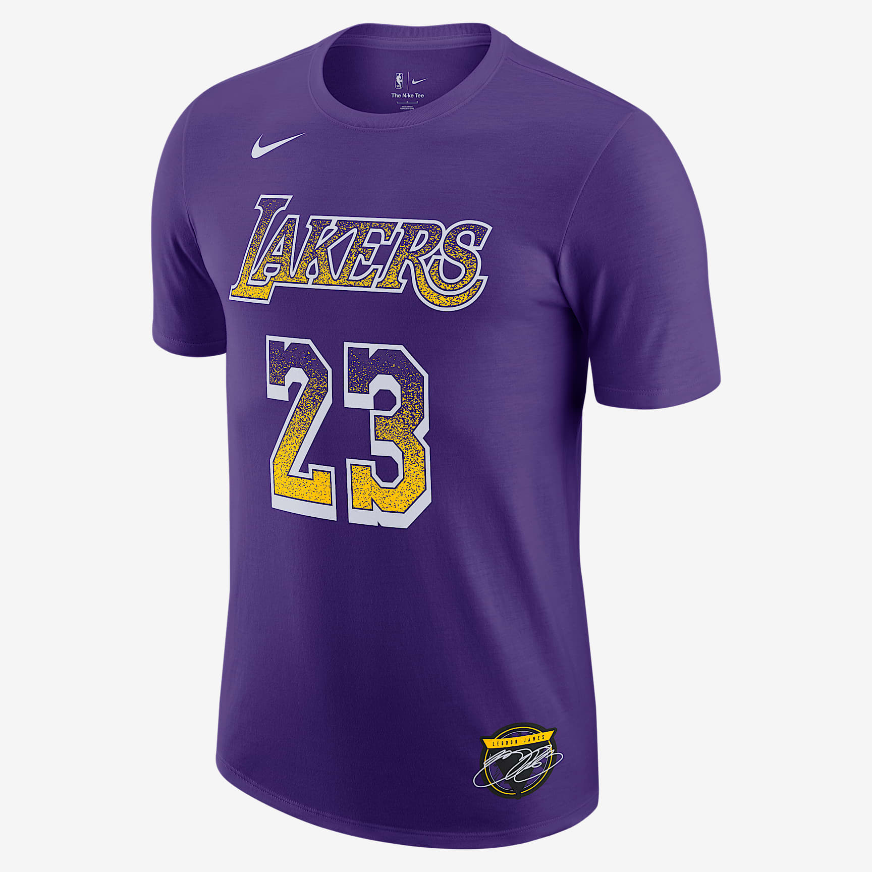 LeBron James Los Angeles Lakers Select Series Men's Nike NBA T-Shirt