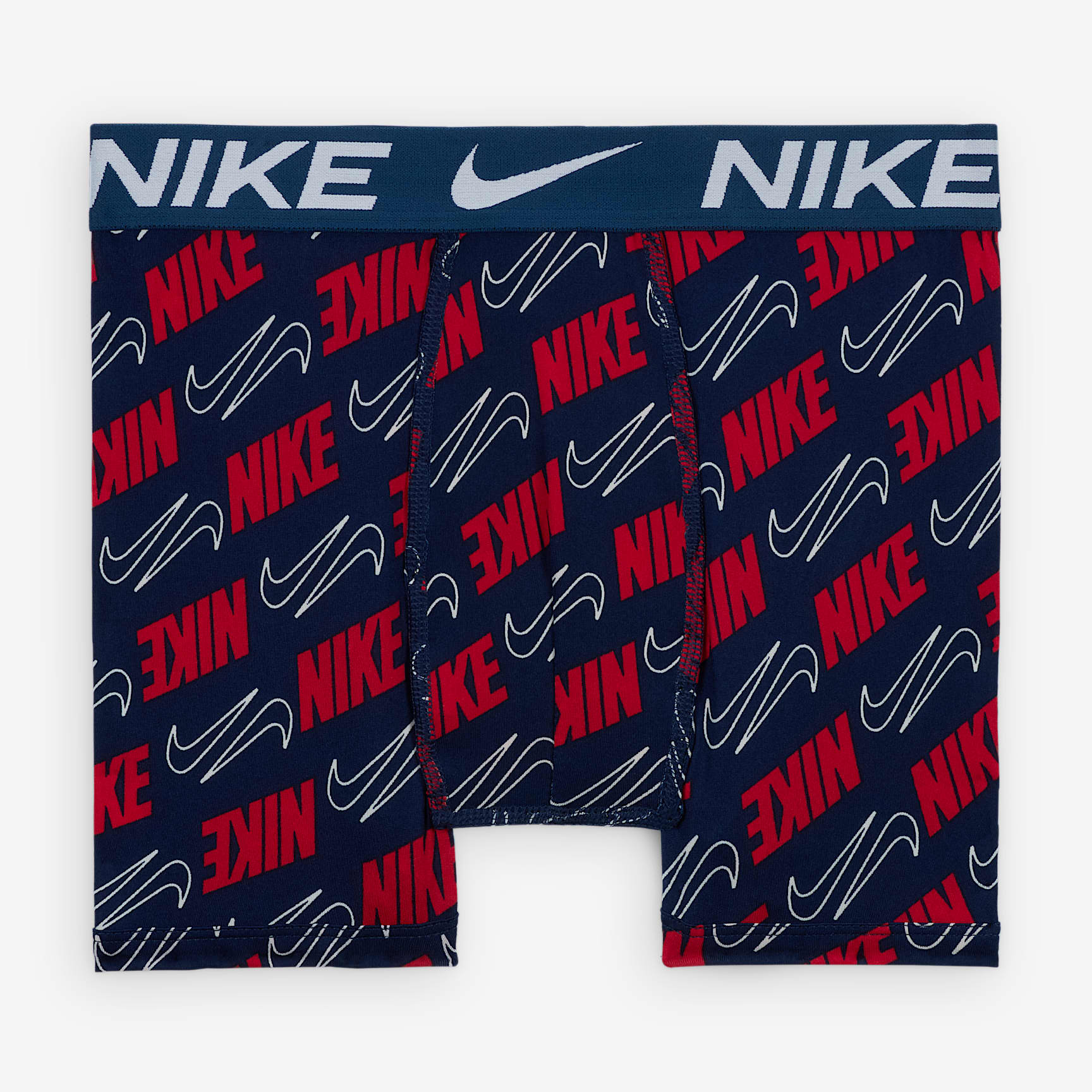 Nike Micro Print Boxer Briefs (3-Pack) Big Kids' Underwear