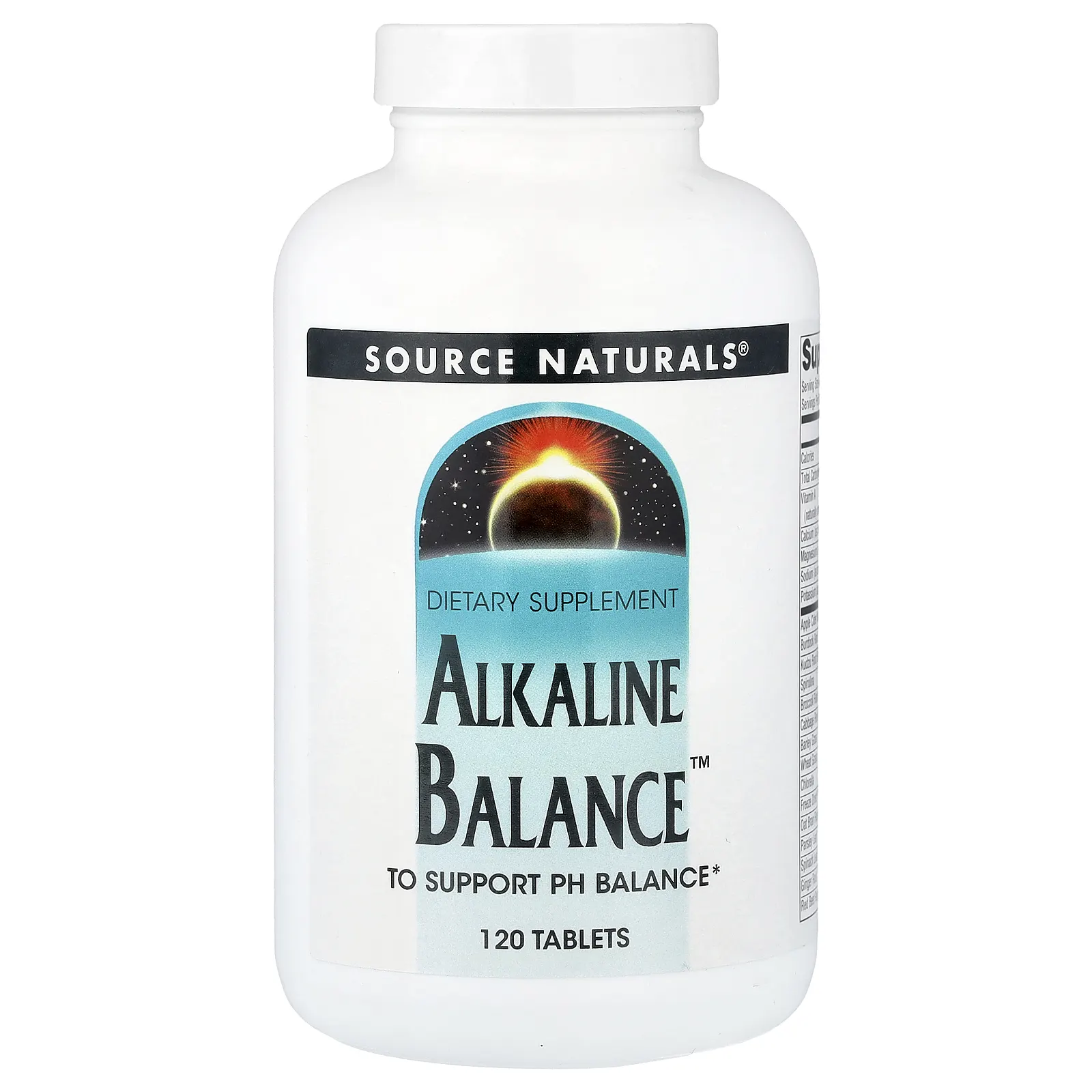 Source Naturals, Alkaline Balance™, 120 таблеток