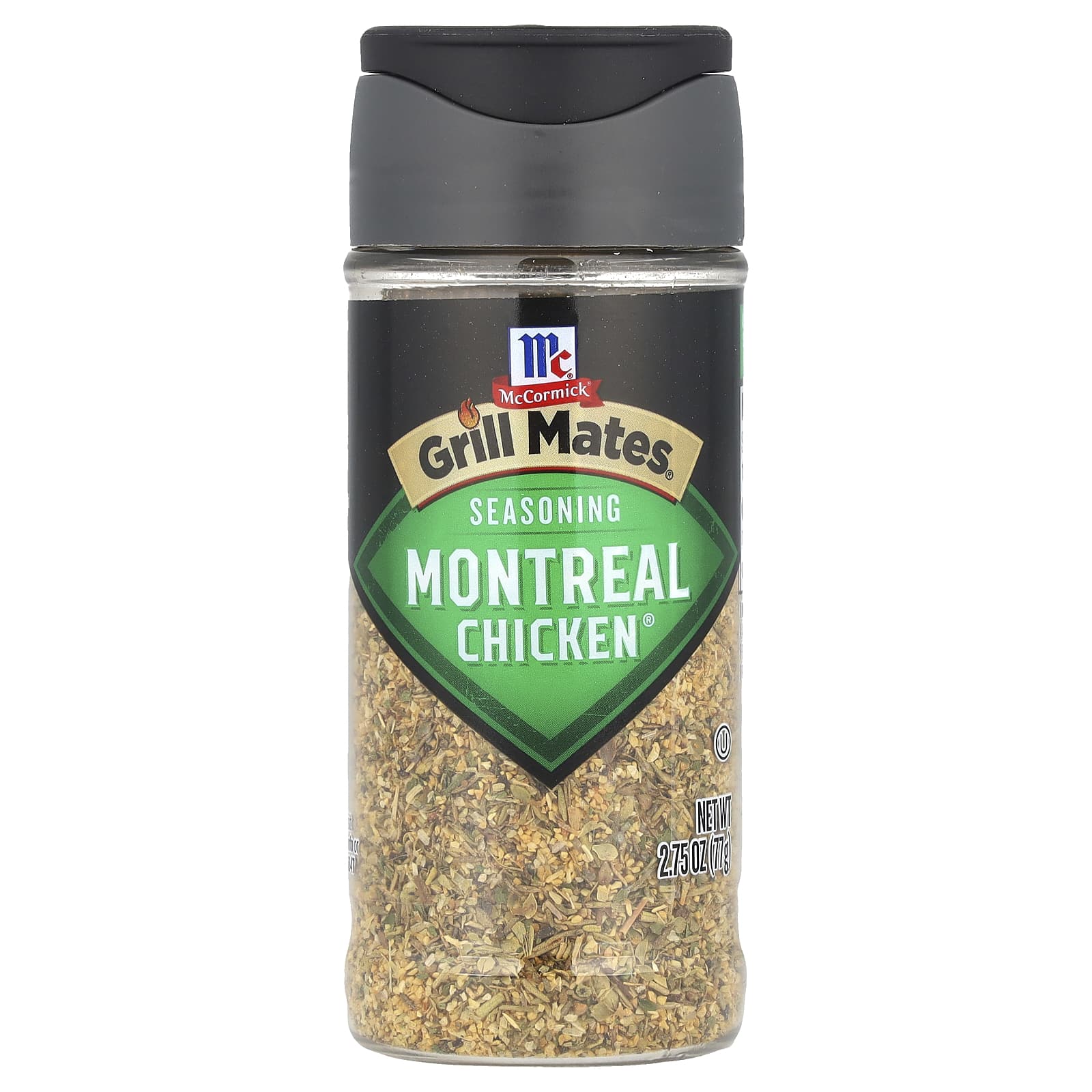 McCormick Grill Mates, Montreal Chicken®, приправа, 77 г (2,75 унции)