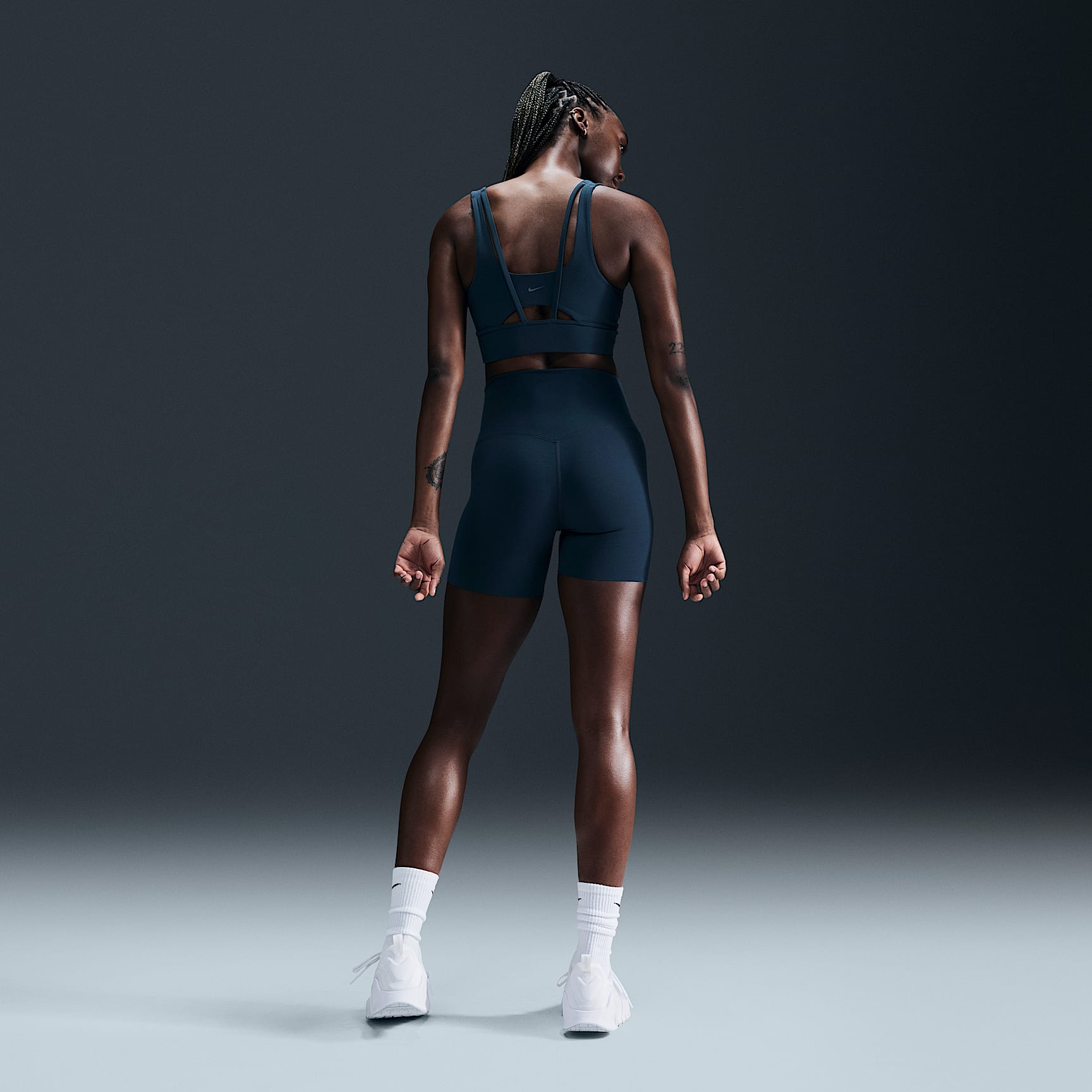 Nike Zenvy Women's Gentle-Support High-Waisted 5" Biker Shorts