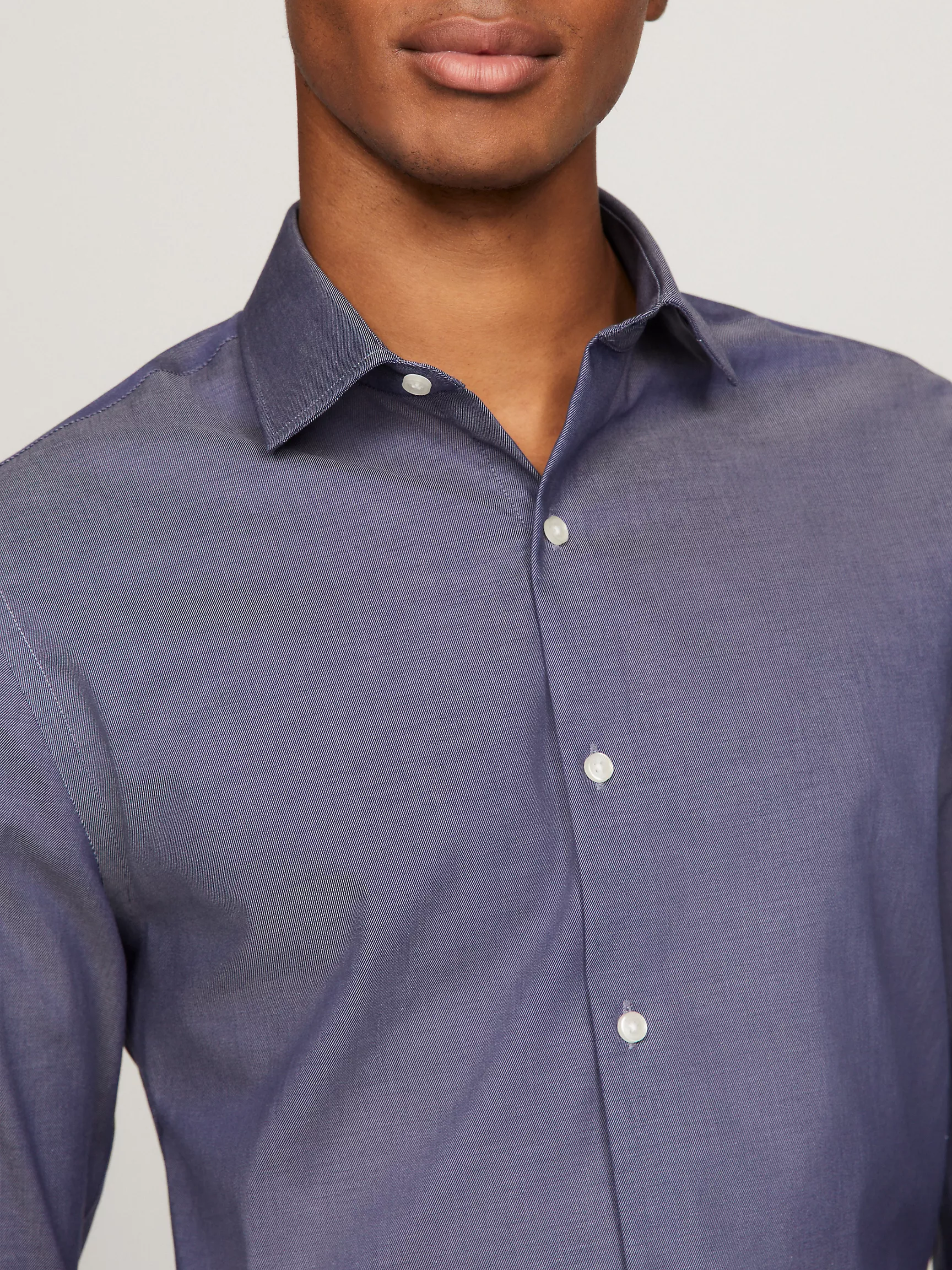 Мужская рубашка Tommy Hilfiger, Приталенная рубашка THFlex