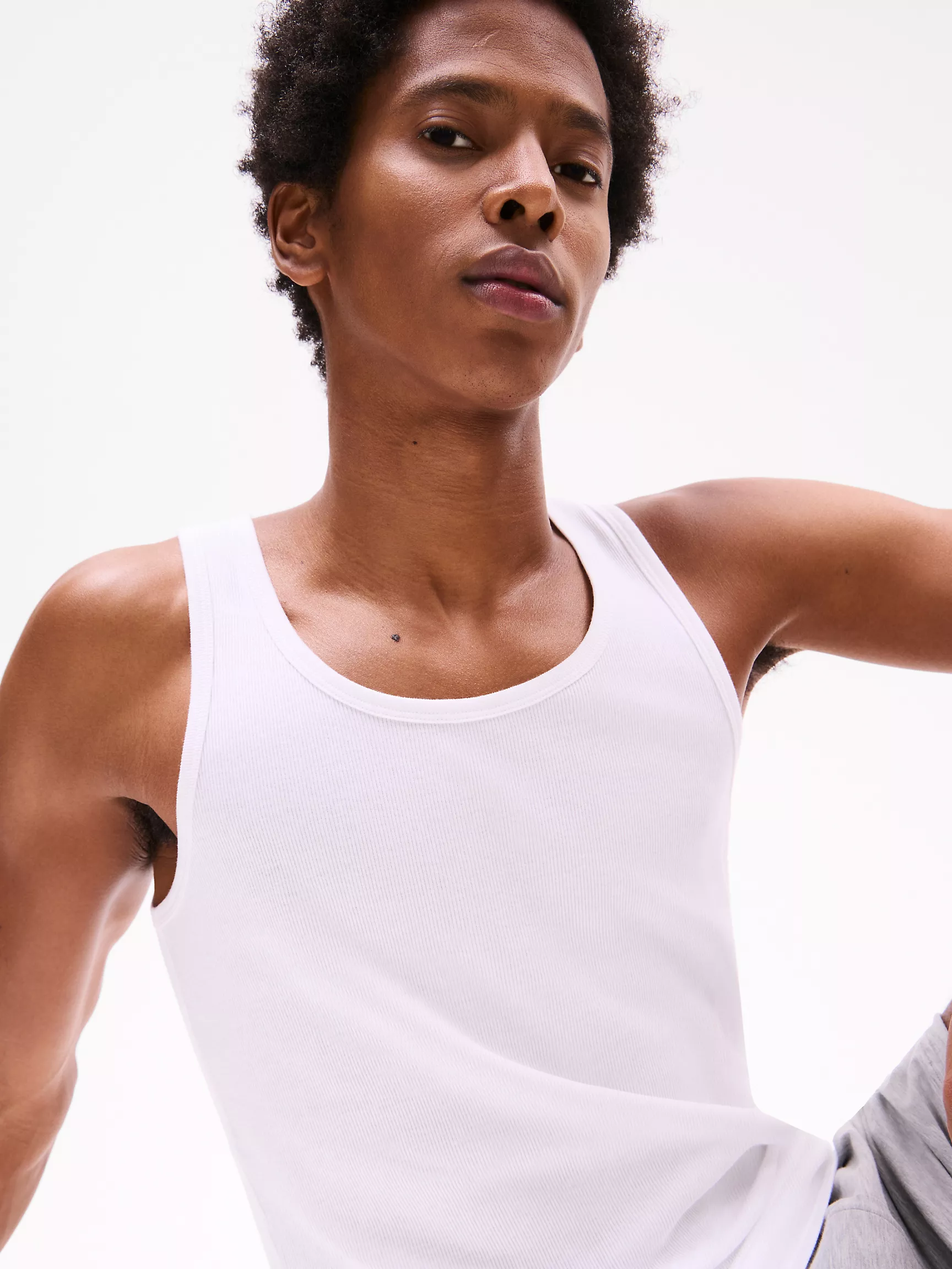 Мужская майка Tommy Hilfiger, Классические хлопковые майки (набор 3 шт.)