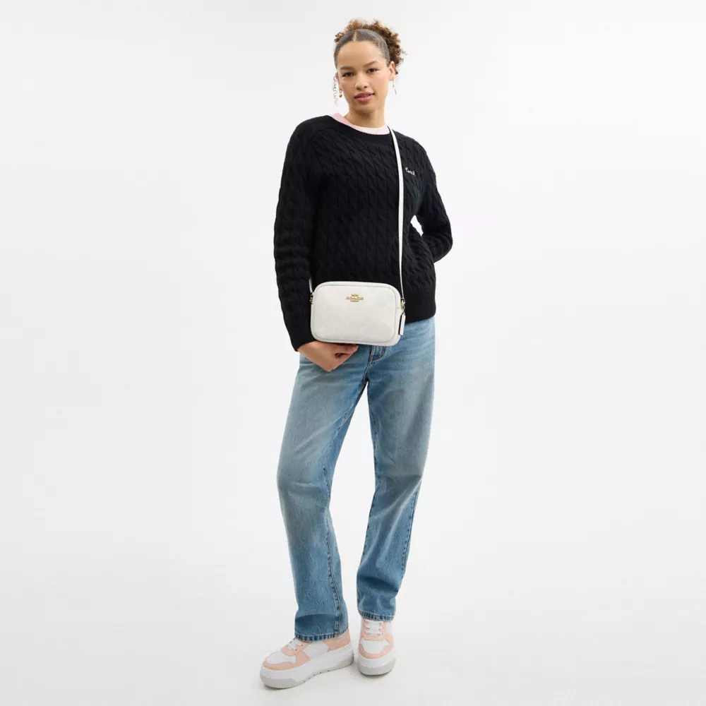 Сумка COACH Jamie Camera Bag In Signature Canvas