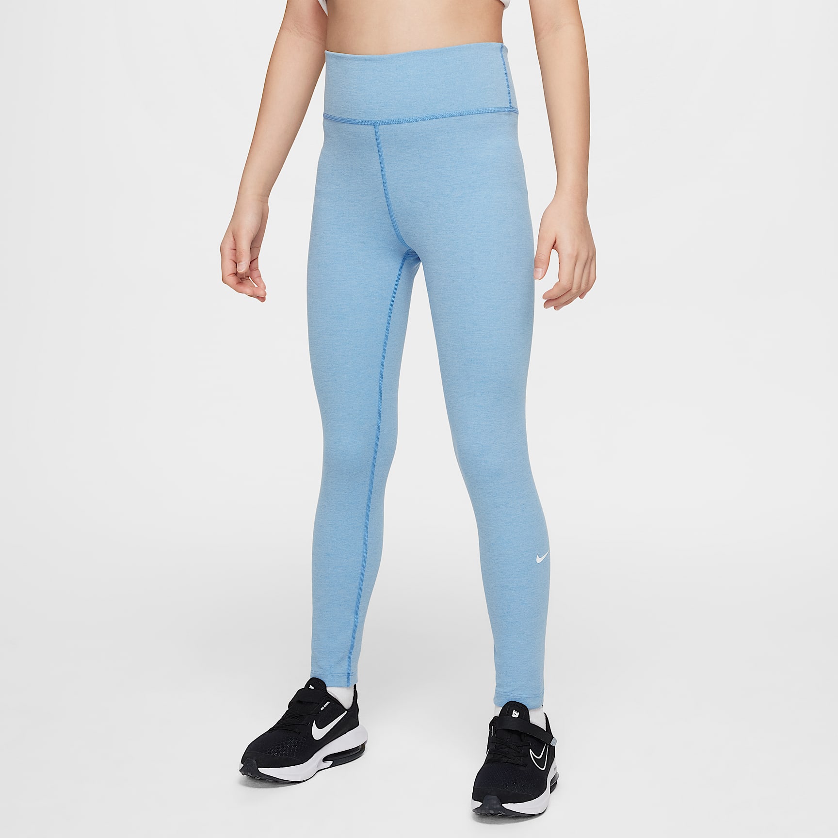 Nike One Big Kids’ (Girls') Dri-FIT High-Waisted Leggings