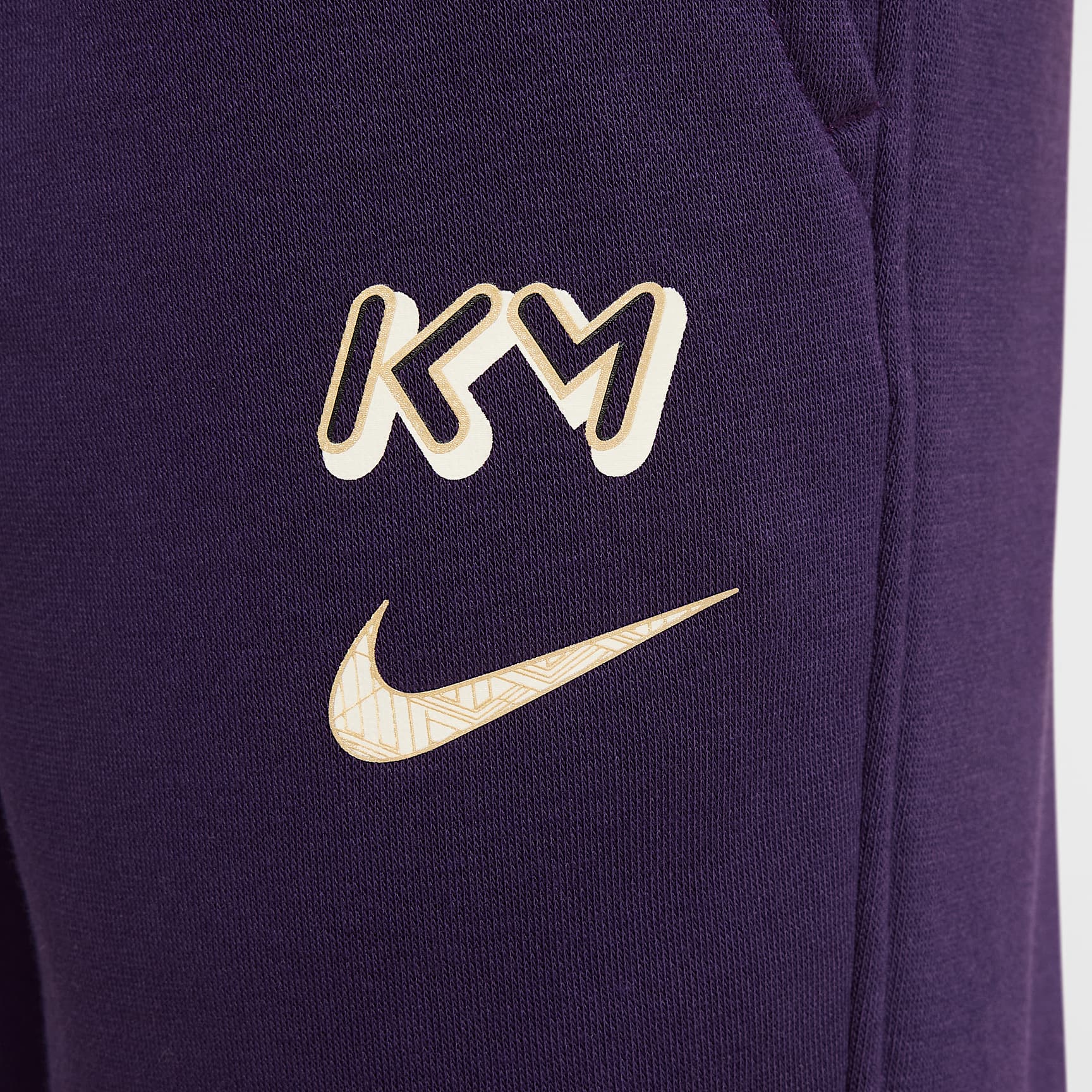 Kylian Mbappé Club Fleece Big Kids' Soccer Joggers